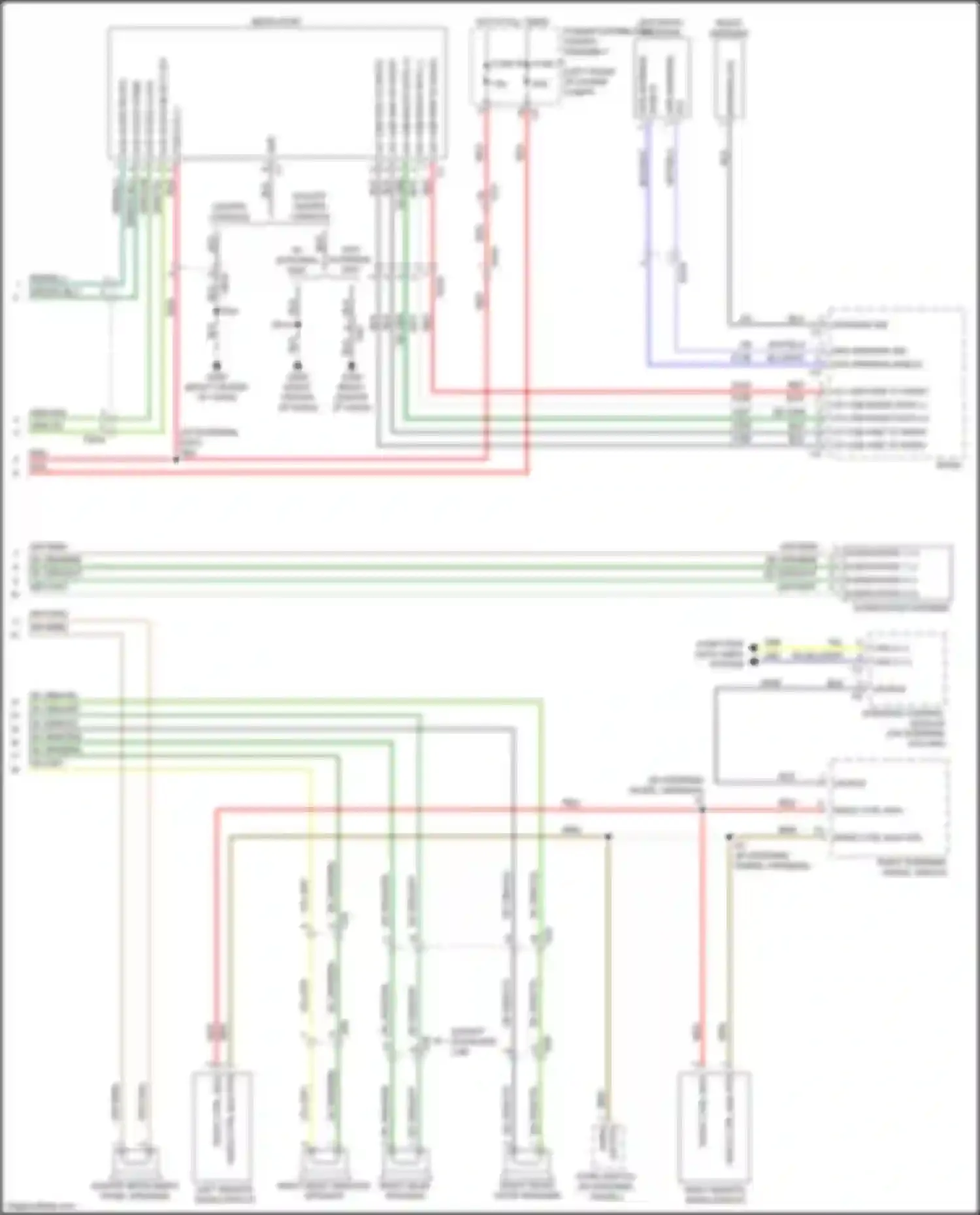 Wiring diagram red for RAM 1500 IV (2011-2024) (57 of 101)