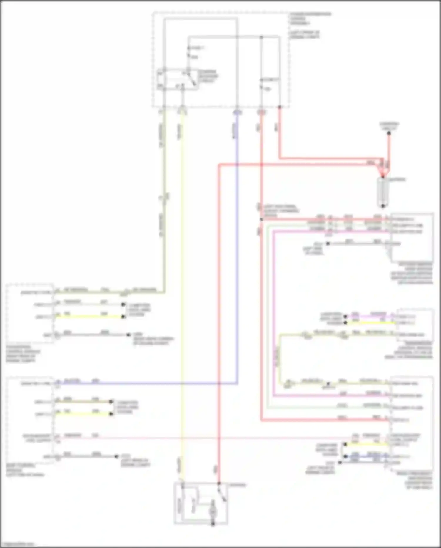 Wiring diagram red for RAM 1500 IV (2011-2024) (72 of 101)