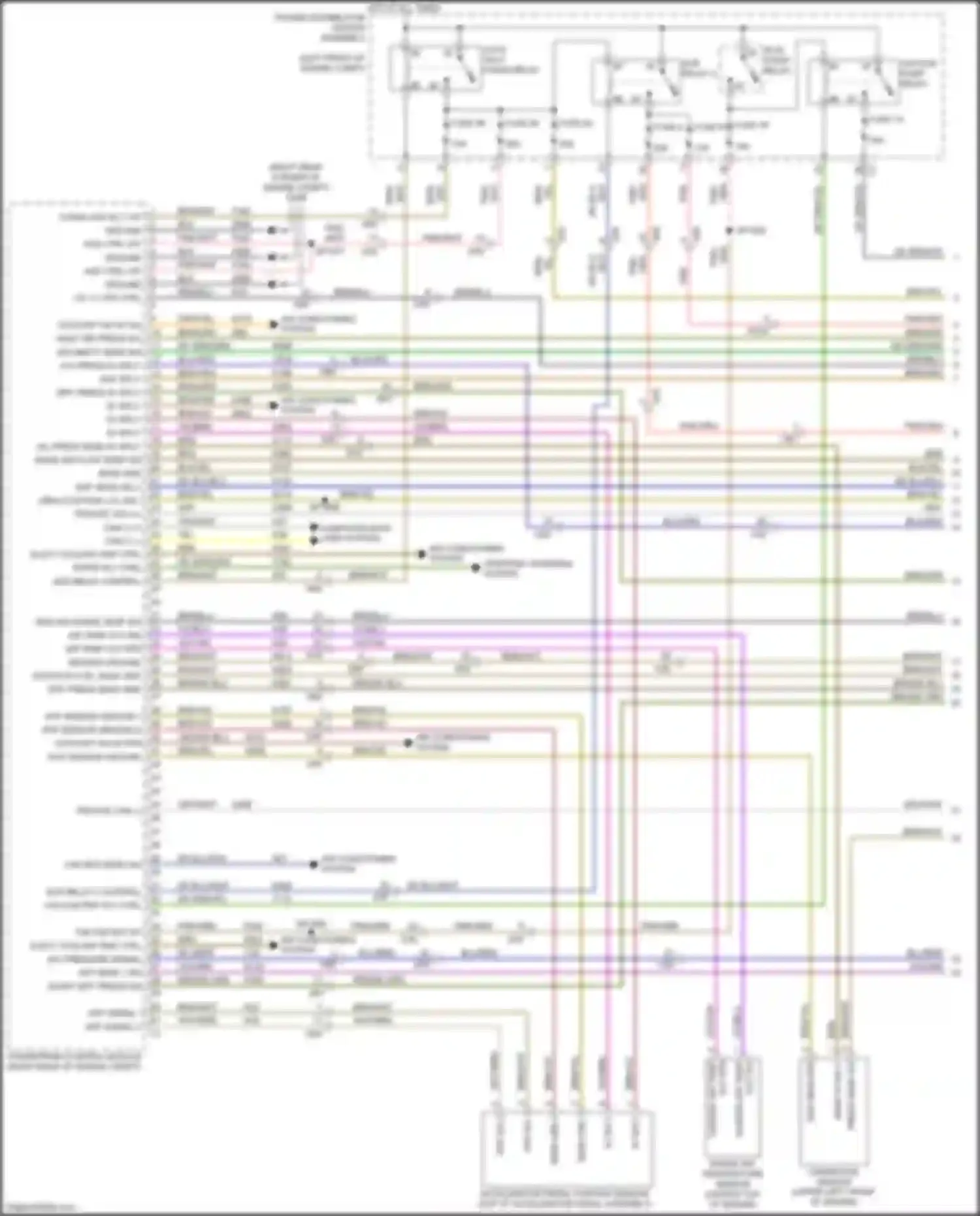 Wiring diagram sensor ground for RAM 1500 IV (2011-2024) (1 of 3)