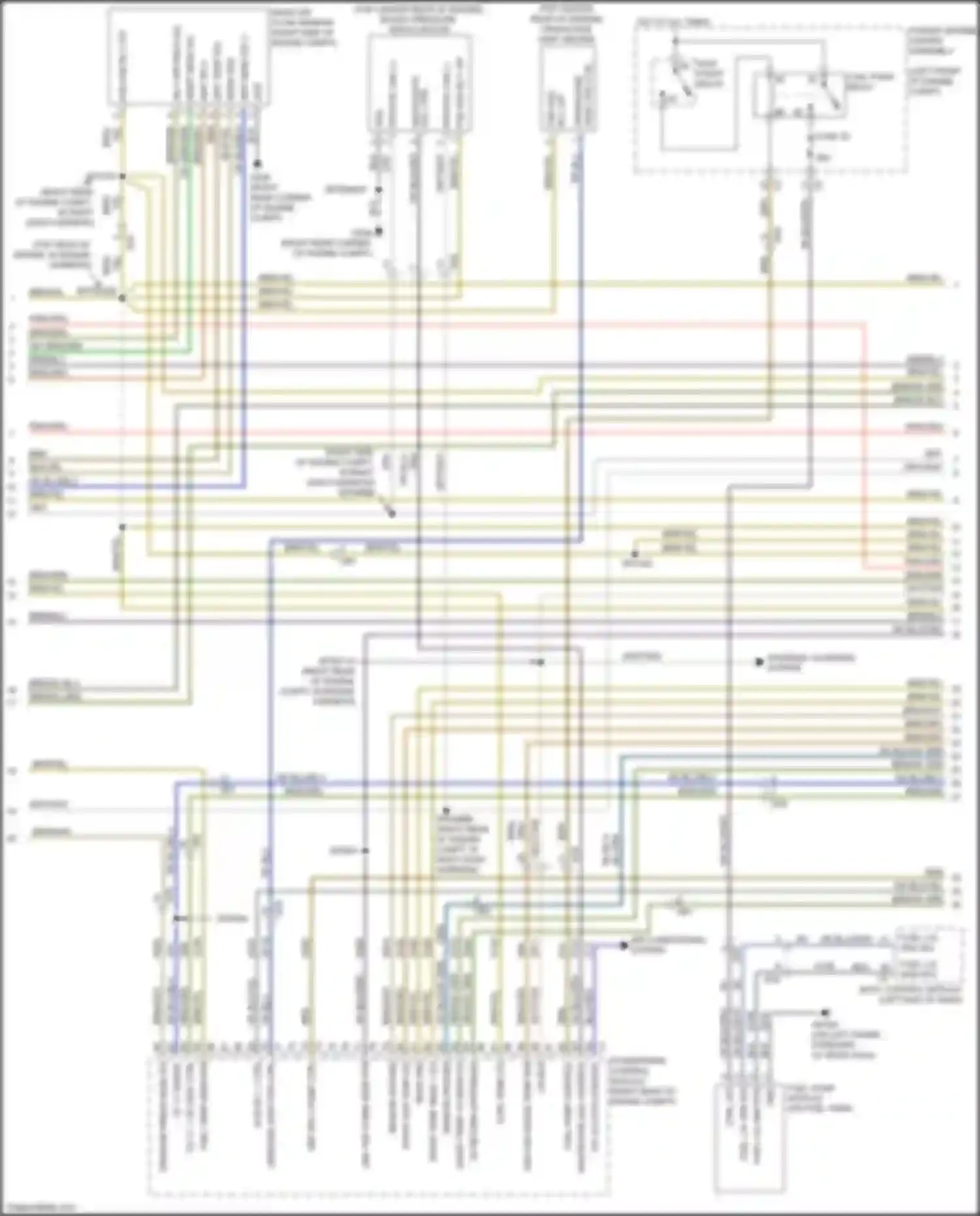 Wiring diagram sensor ground for RAM 1500 IV (2011-2024)
