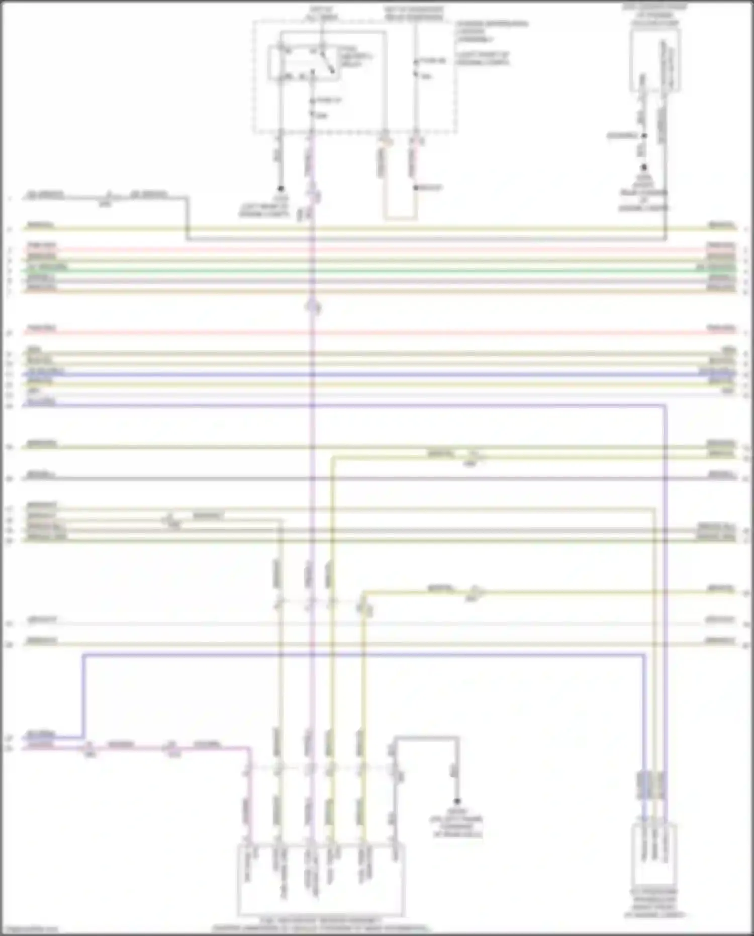 Wiring diagram water in for RAM 1500 IV (2011-2024) (1 of 1)