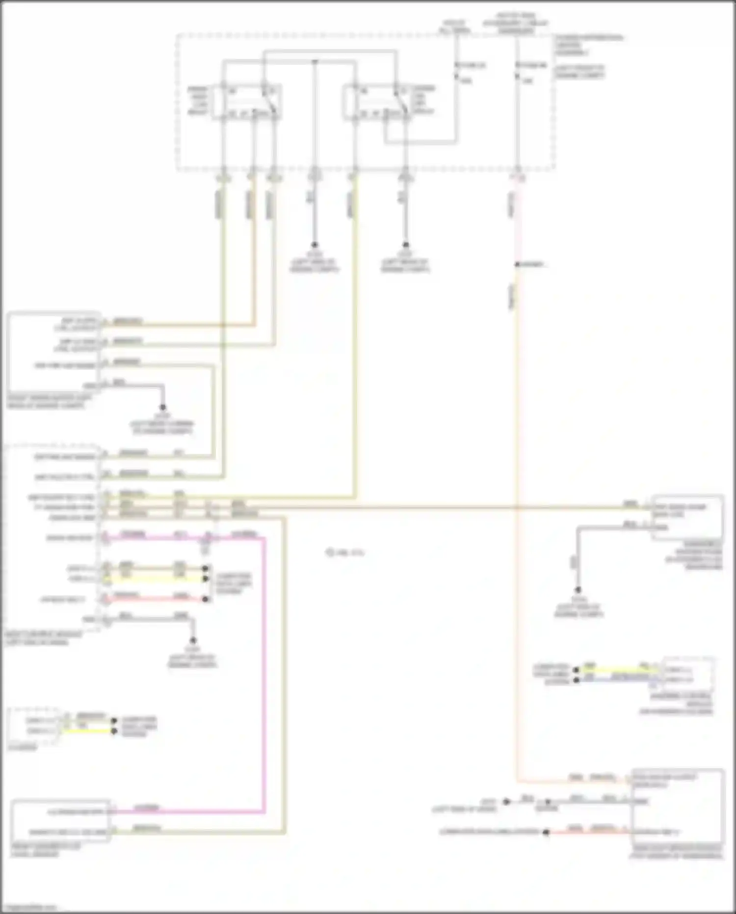 Wiring diagram wip hi/lo rly ctrl for RAM 1500 IV (2011-2024)
