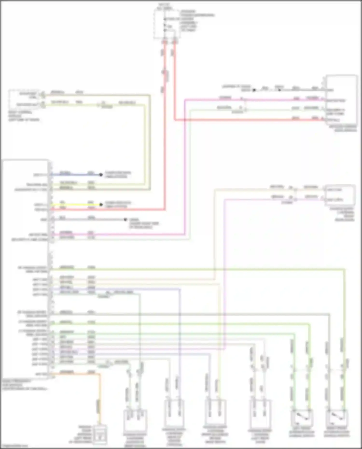 1500 RAM V (2018-2024): Passive entry circuit