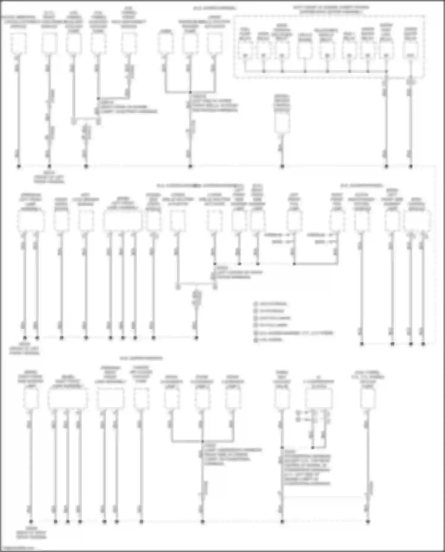 1500 RAM V (2018-2024): Ground distribution circuit (6 of 7)