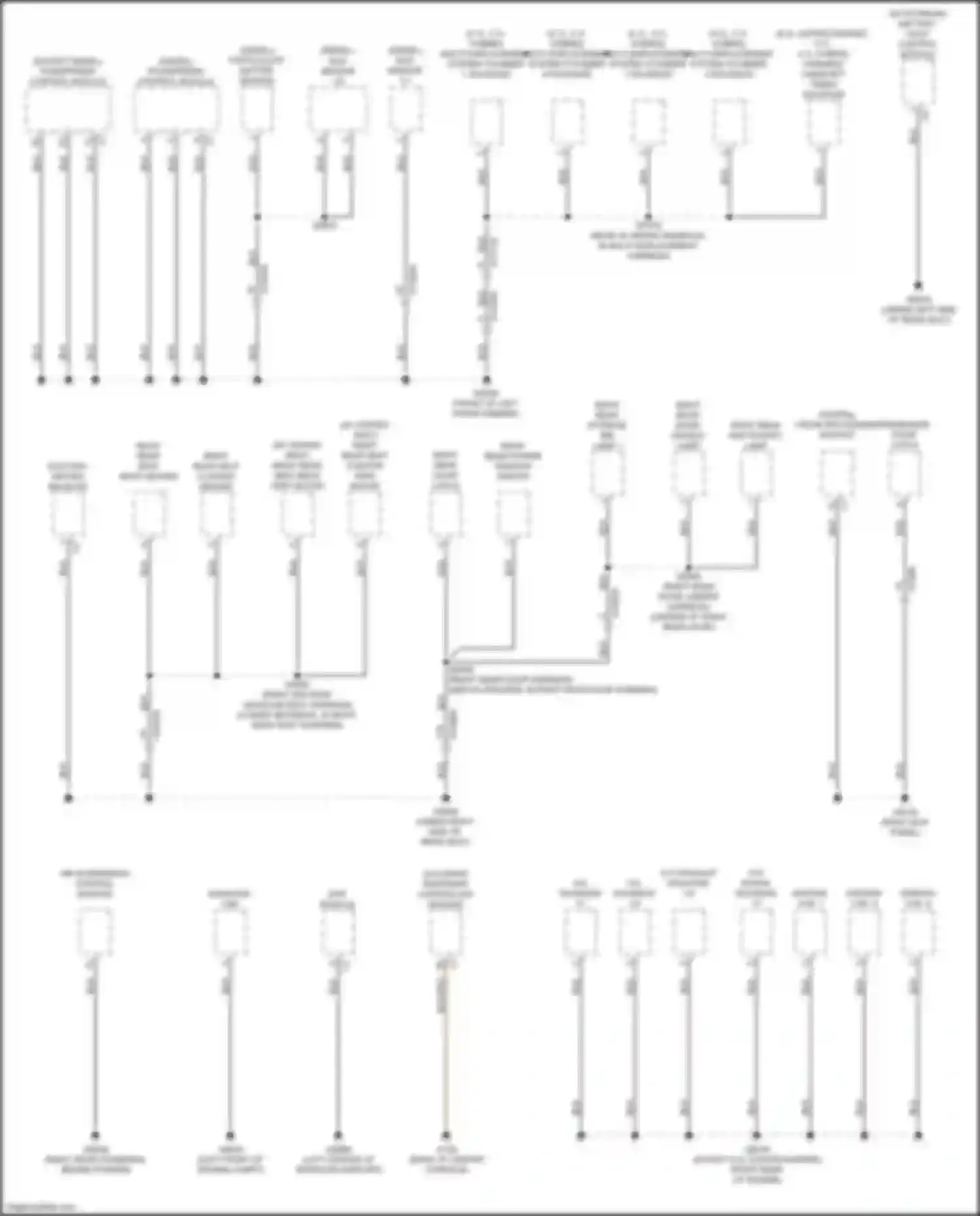 1500 RAM V (2018-2024): Ground distribution circuit (7 of 7)