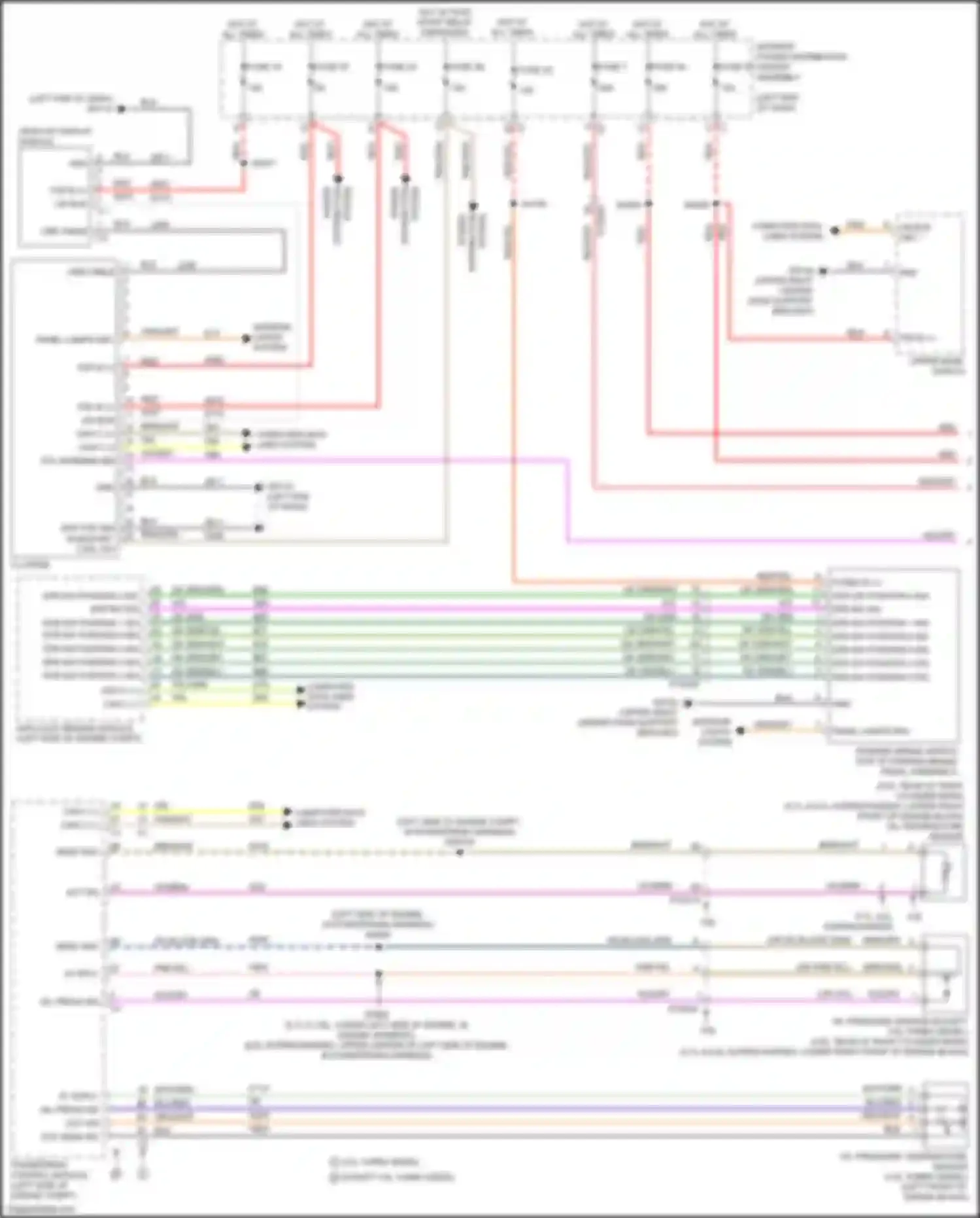 1500 RAM V (2018-2024): Instrument cluster circuit (1 of 2)