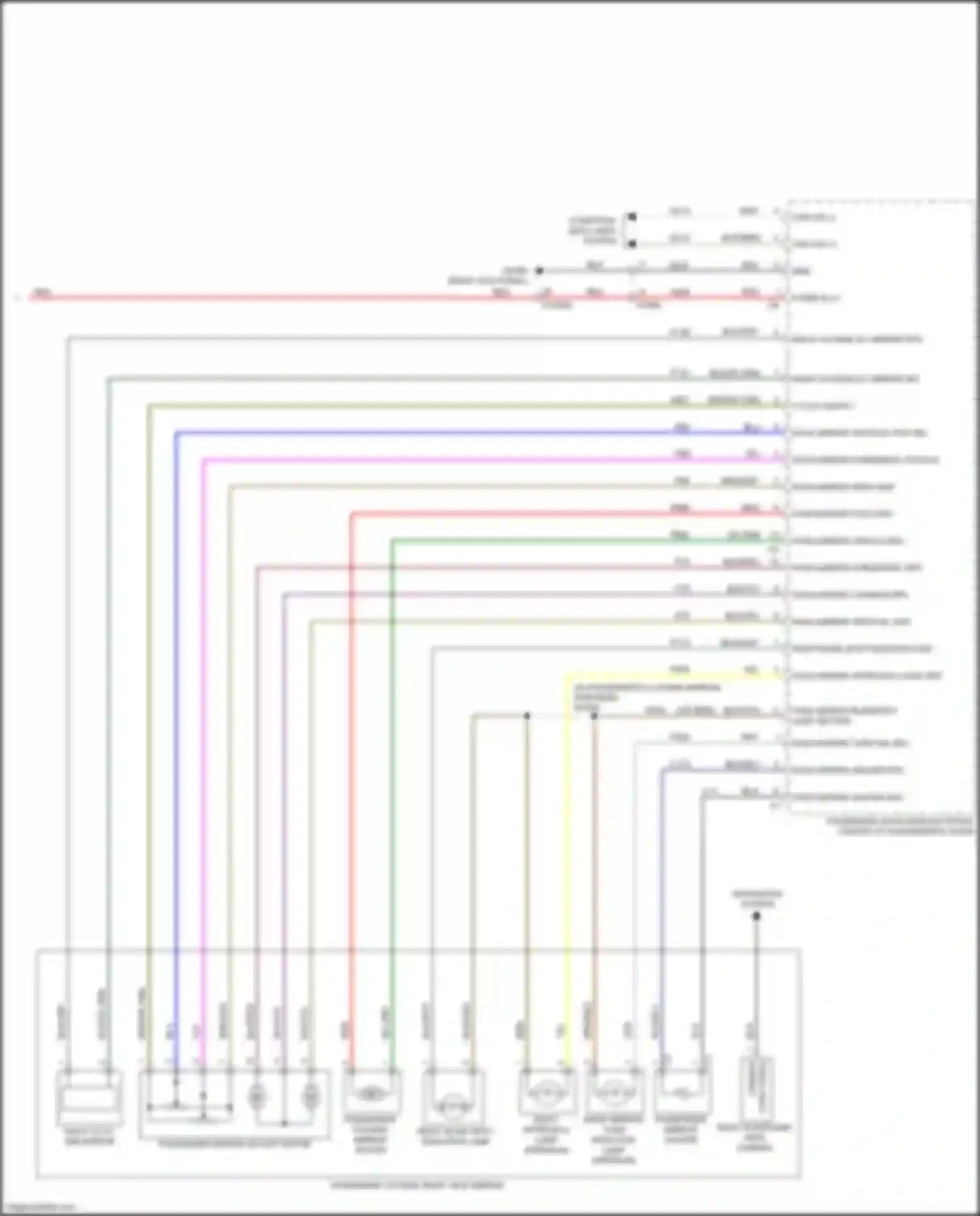 1500 RAM V (2018-2024): Memory mirrors circuit, w/o trailer tow (2 of 2)