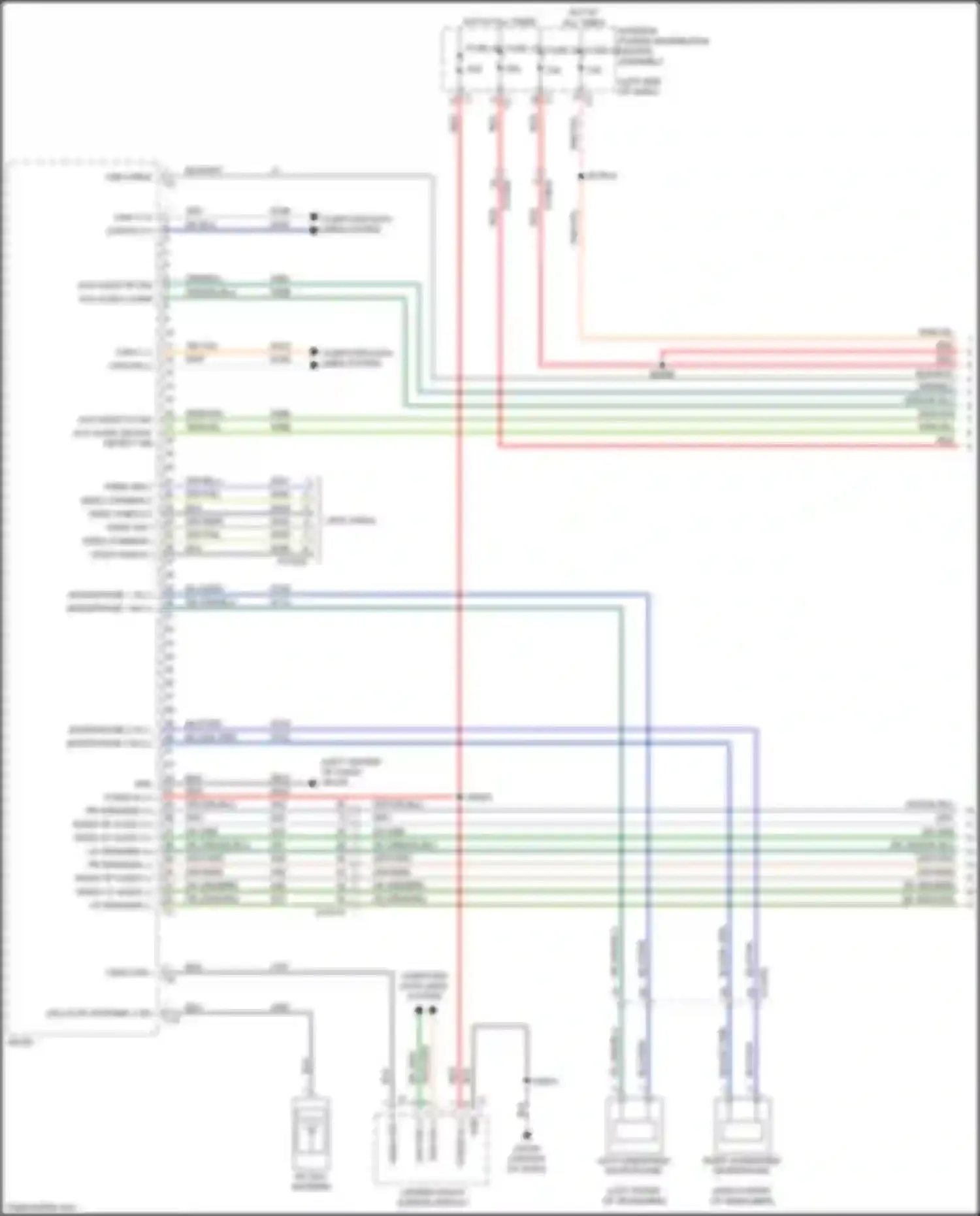 1500 RAM V (2018-2024): Navigation circuit, premium 2 (1 of 4)