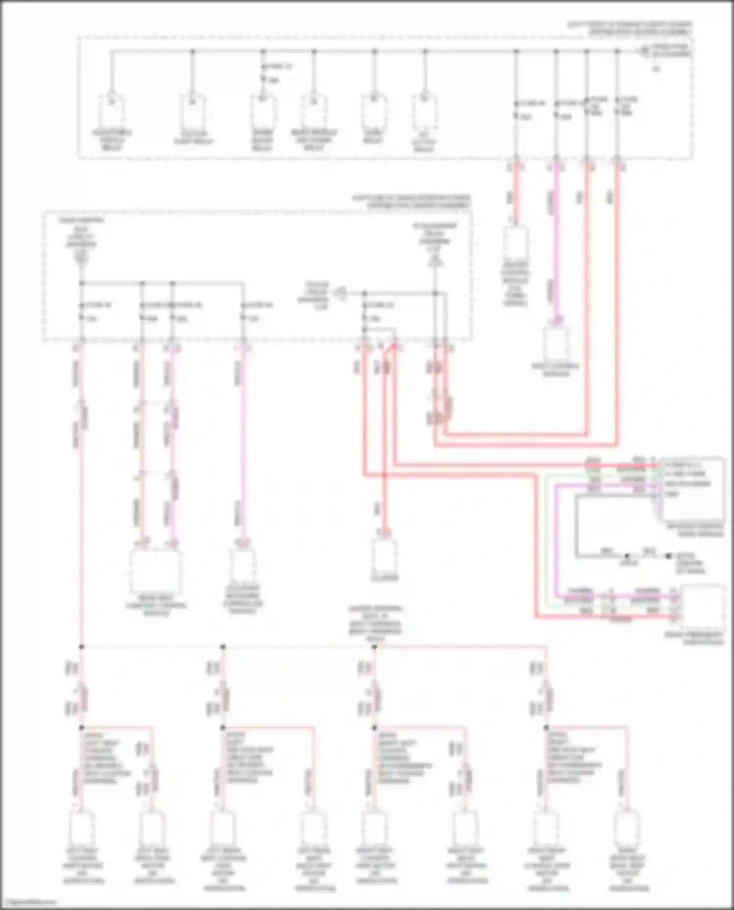 1500 RAM V (2018-2024): Power distribution circuit (3 of 7)