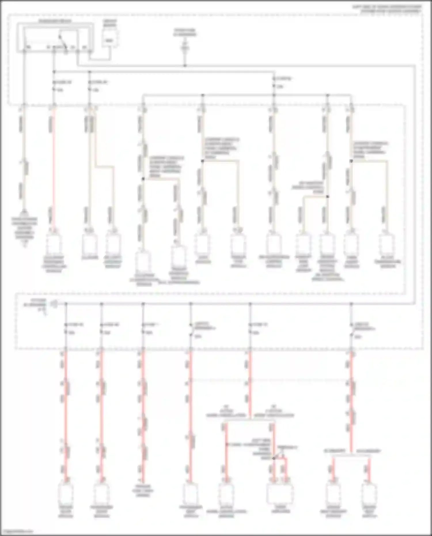 1500 RAM V (2018-2024): Power distribution circuit (5 of 7)