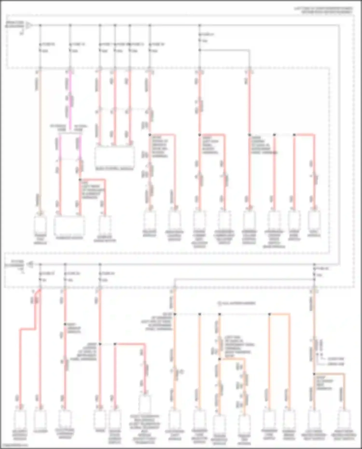 1500 RAM V (2018-2024): Power distribution circuit (6 of 7)