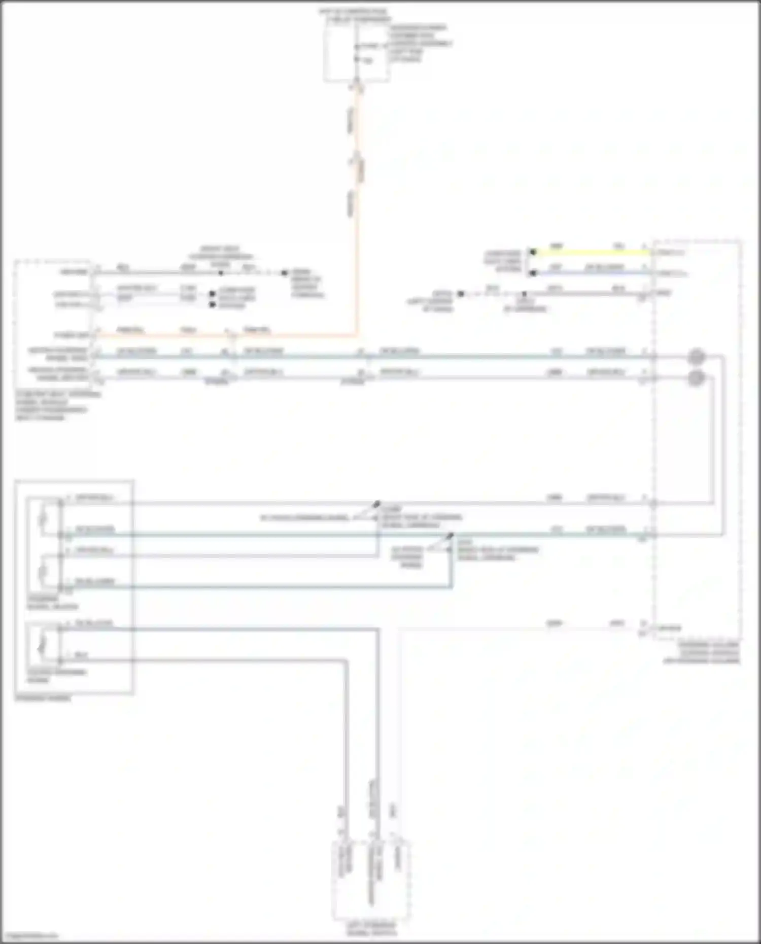1500 RAM V (2018-2024): Heated steering wheel circuit
