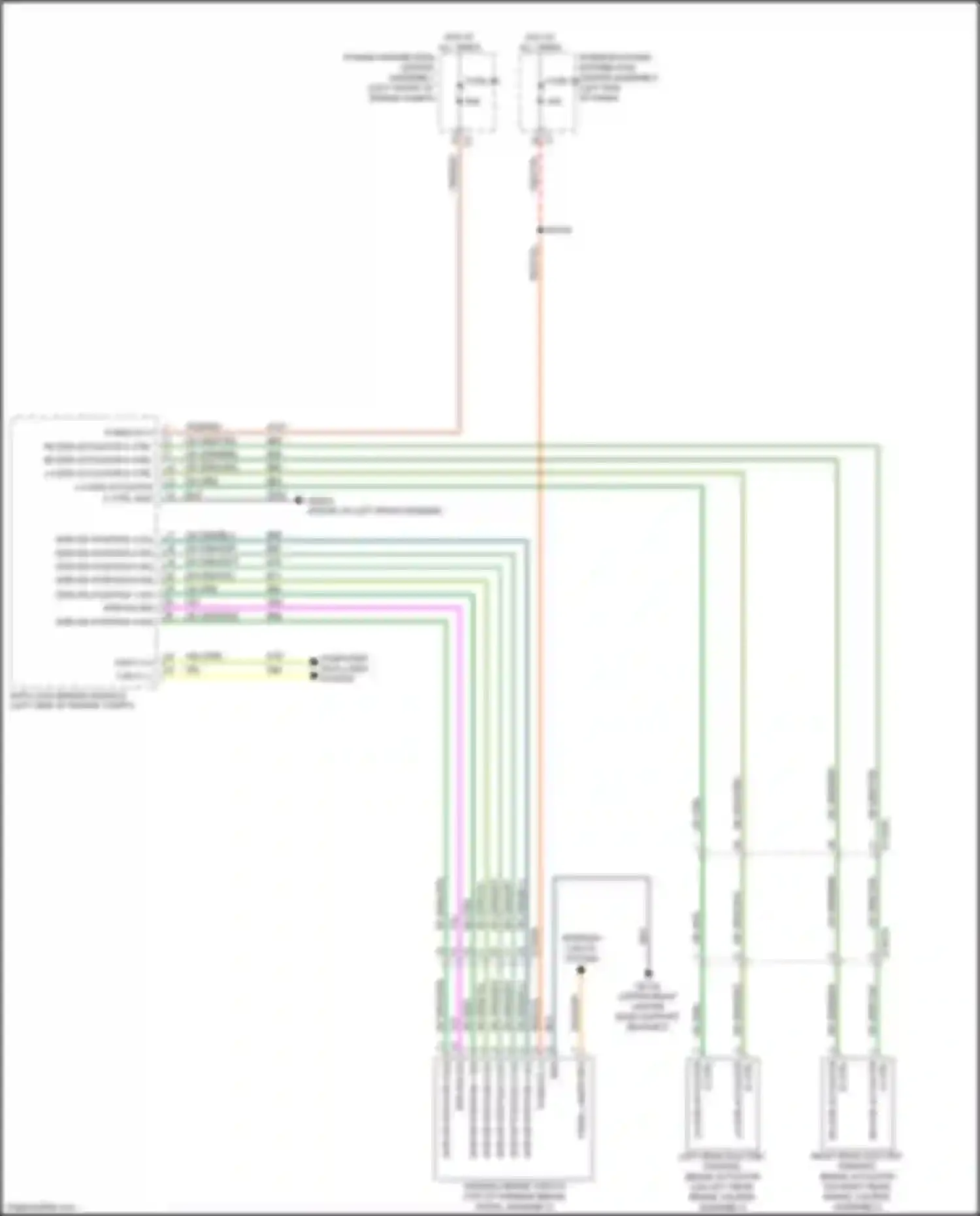 1500 RAM V (2018-2024): Park brake release circuit