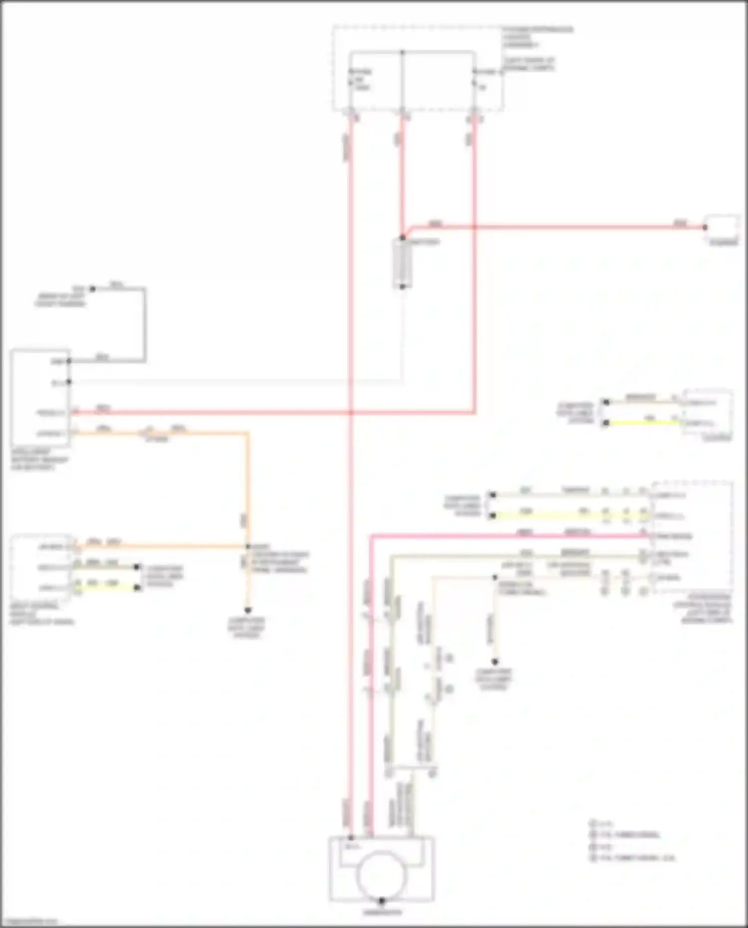 1500 RAM V (2018-2024): Charging circuit, w/o etorque