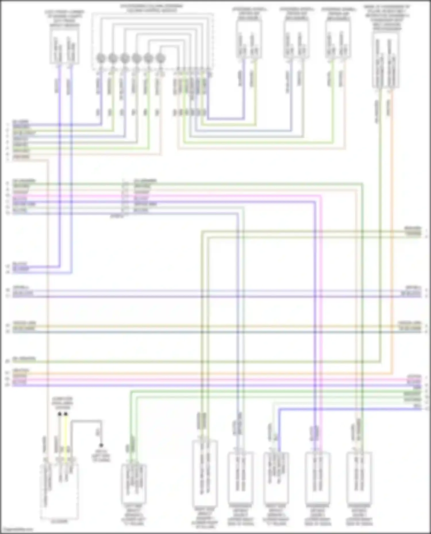 1500 RAM V (2018-2024): Supplemental restraints circuit (2 of 3)