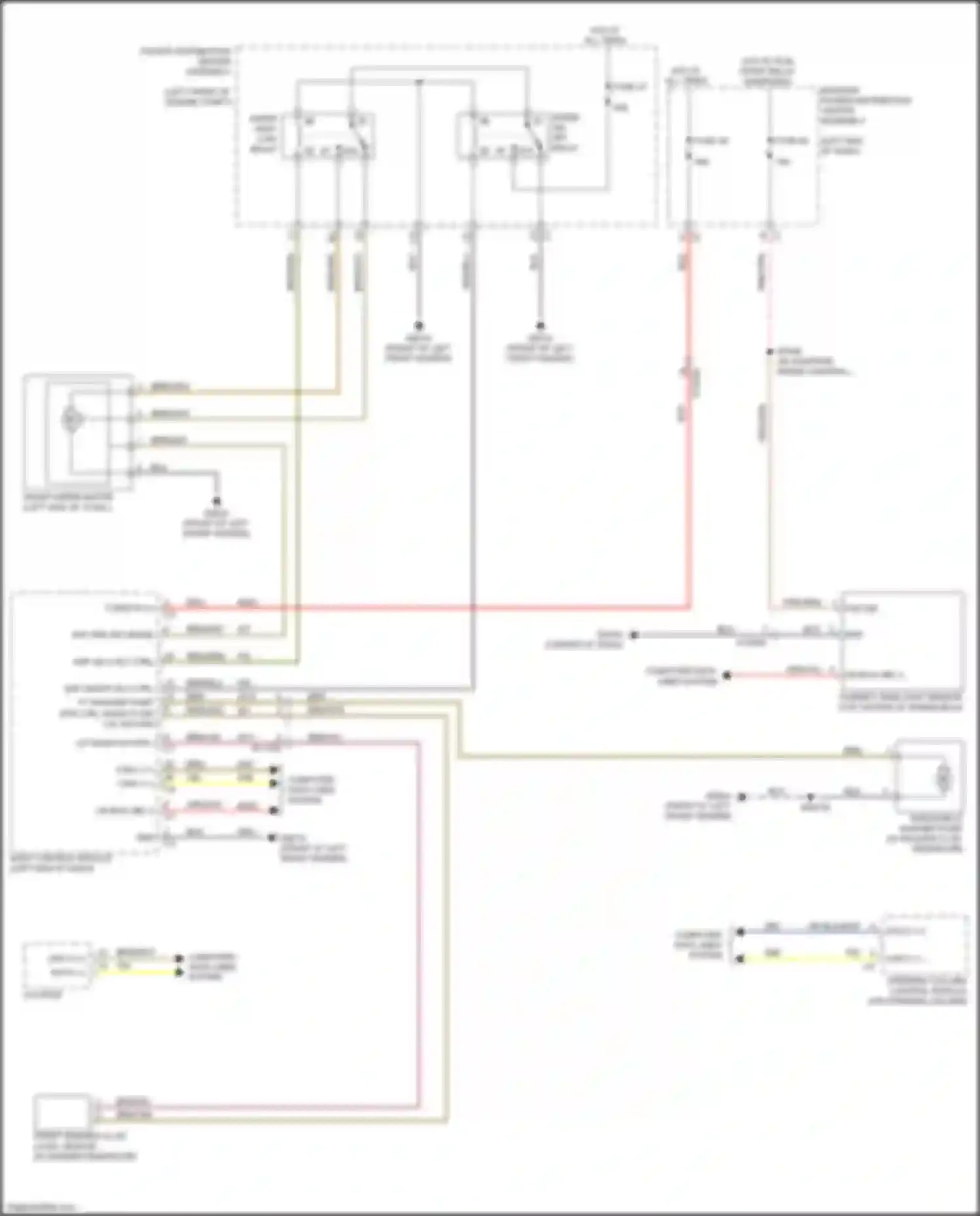 1500 RAM V (2018-2024): Wiper/washer circuit