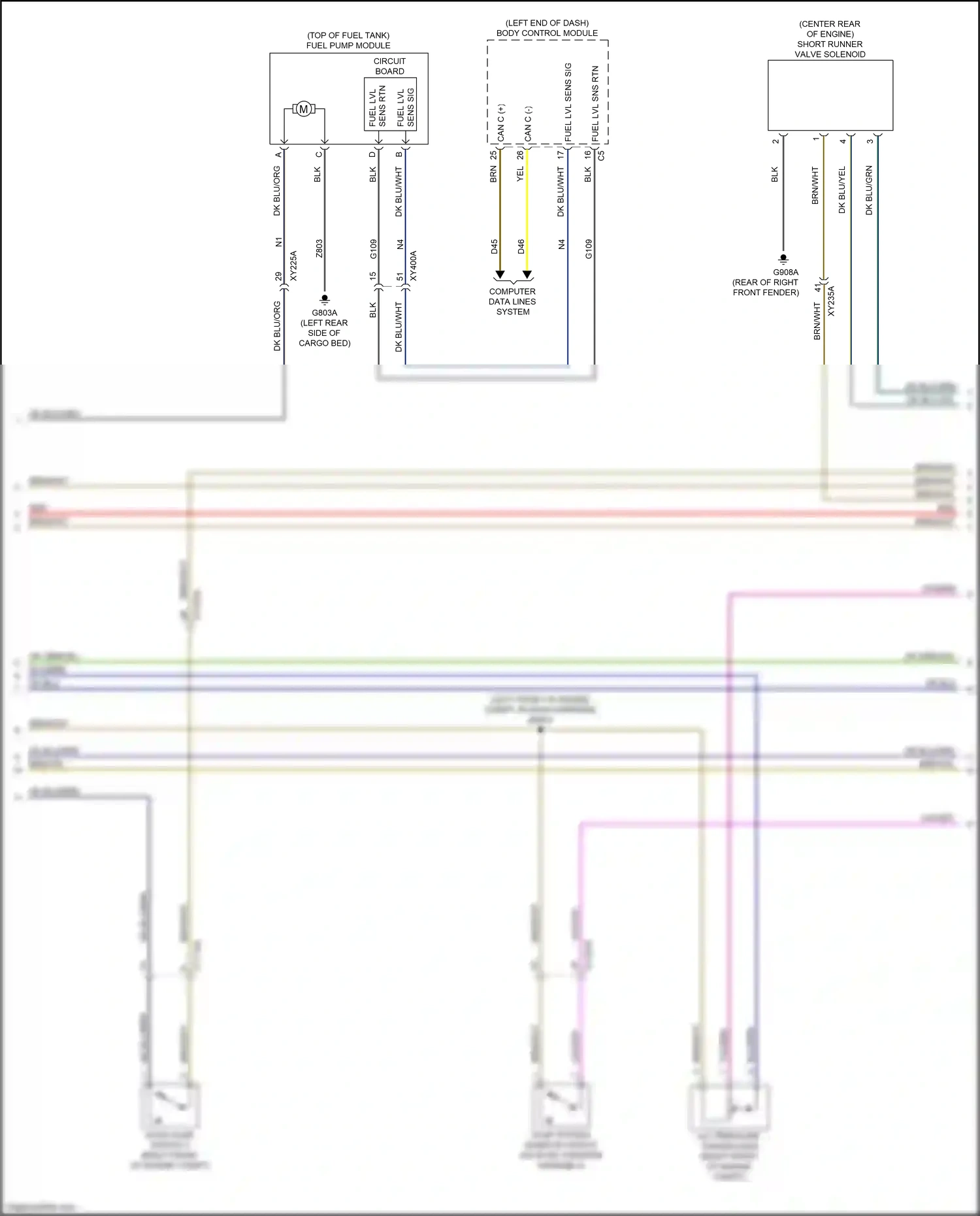 Wiring diagram circuit board for RAM 1500 V (2018-2024) (17 of 19)