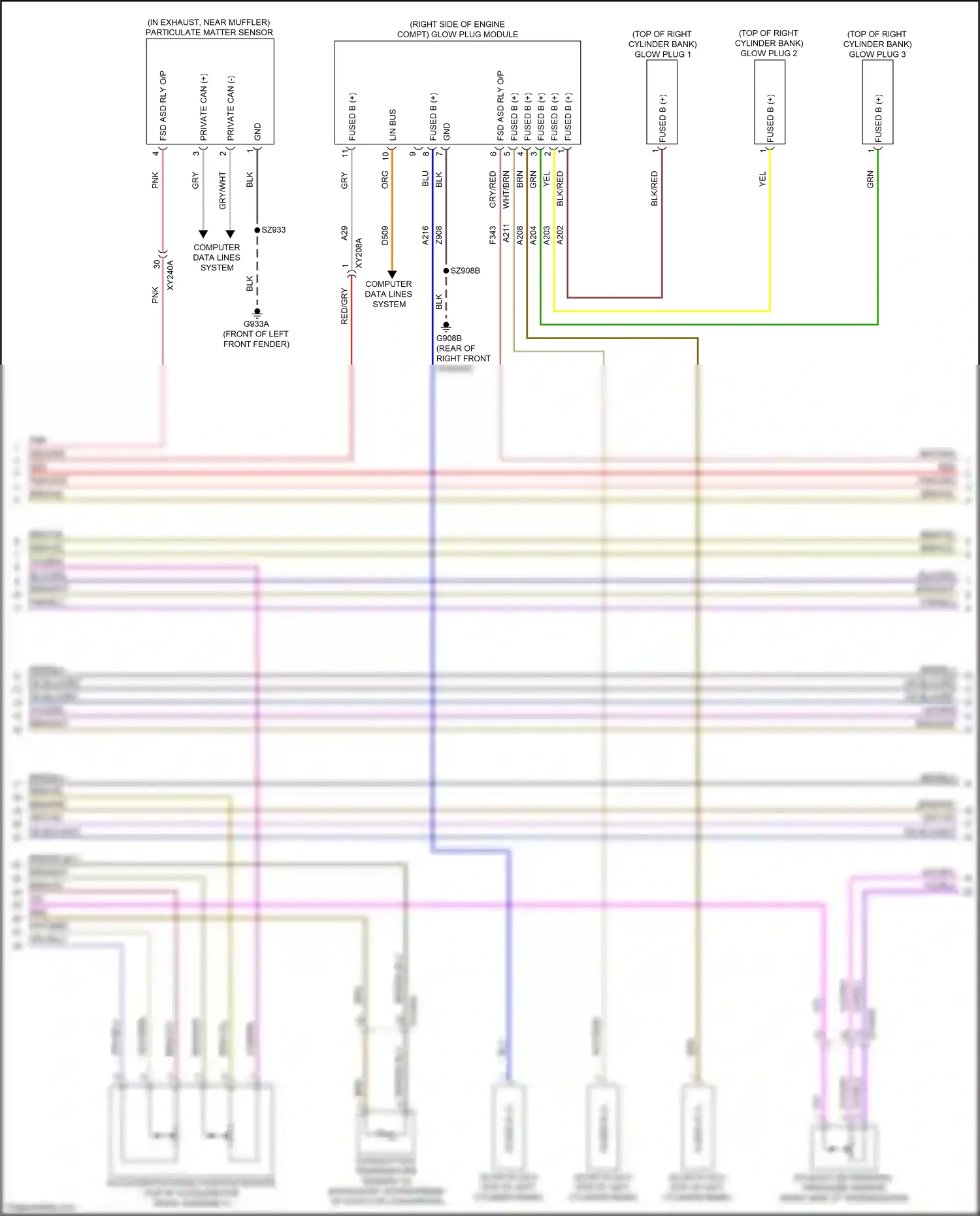 Wiring diagram computer data lines system for RAM 1500 V (2018-2024) (96 of 112)