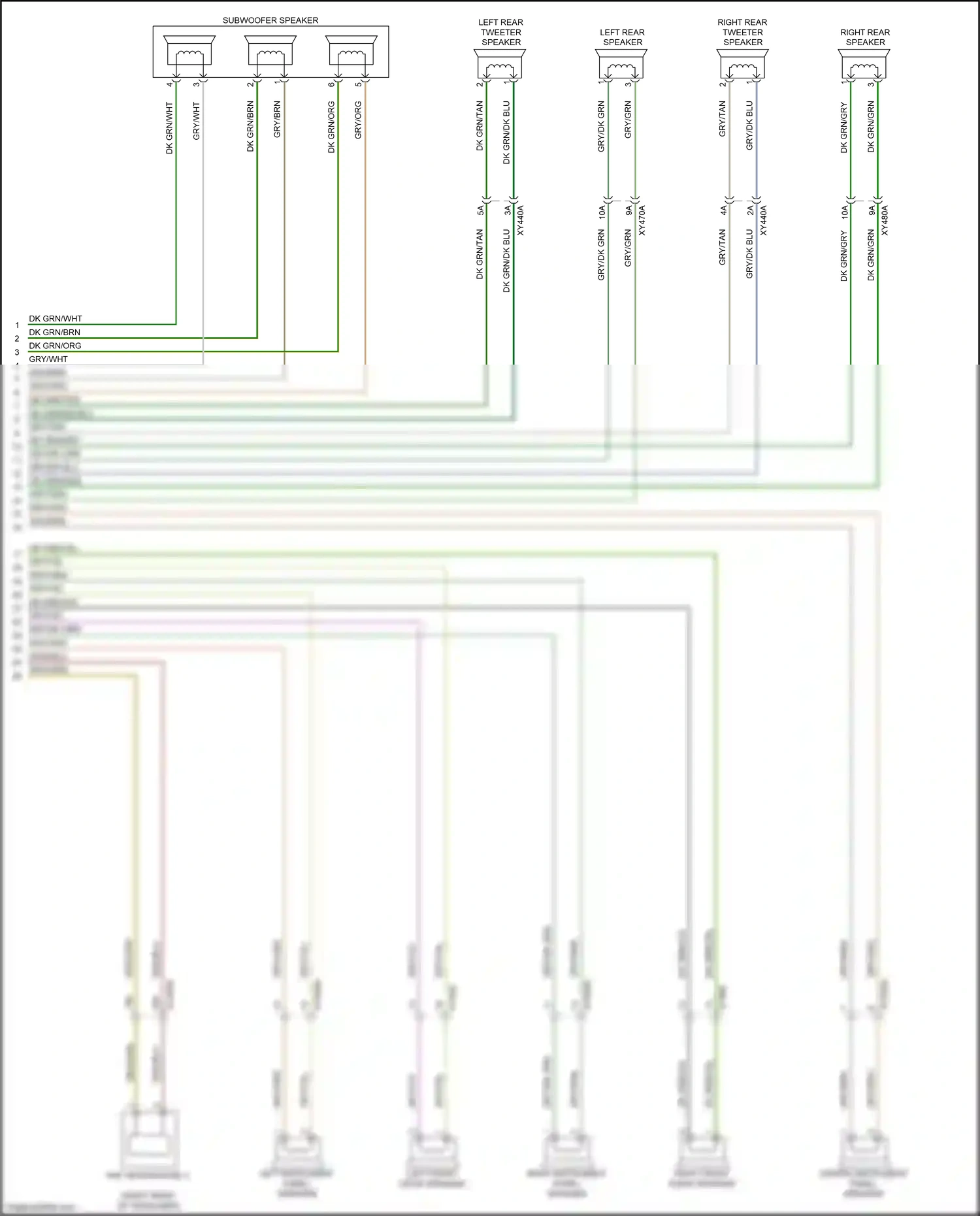 Wiring diagram dk grn/org for RAM 1500 V (2018-2024) (4 of 35)