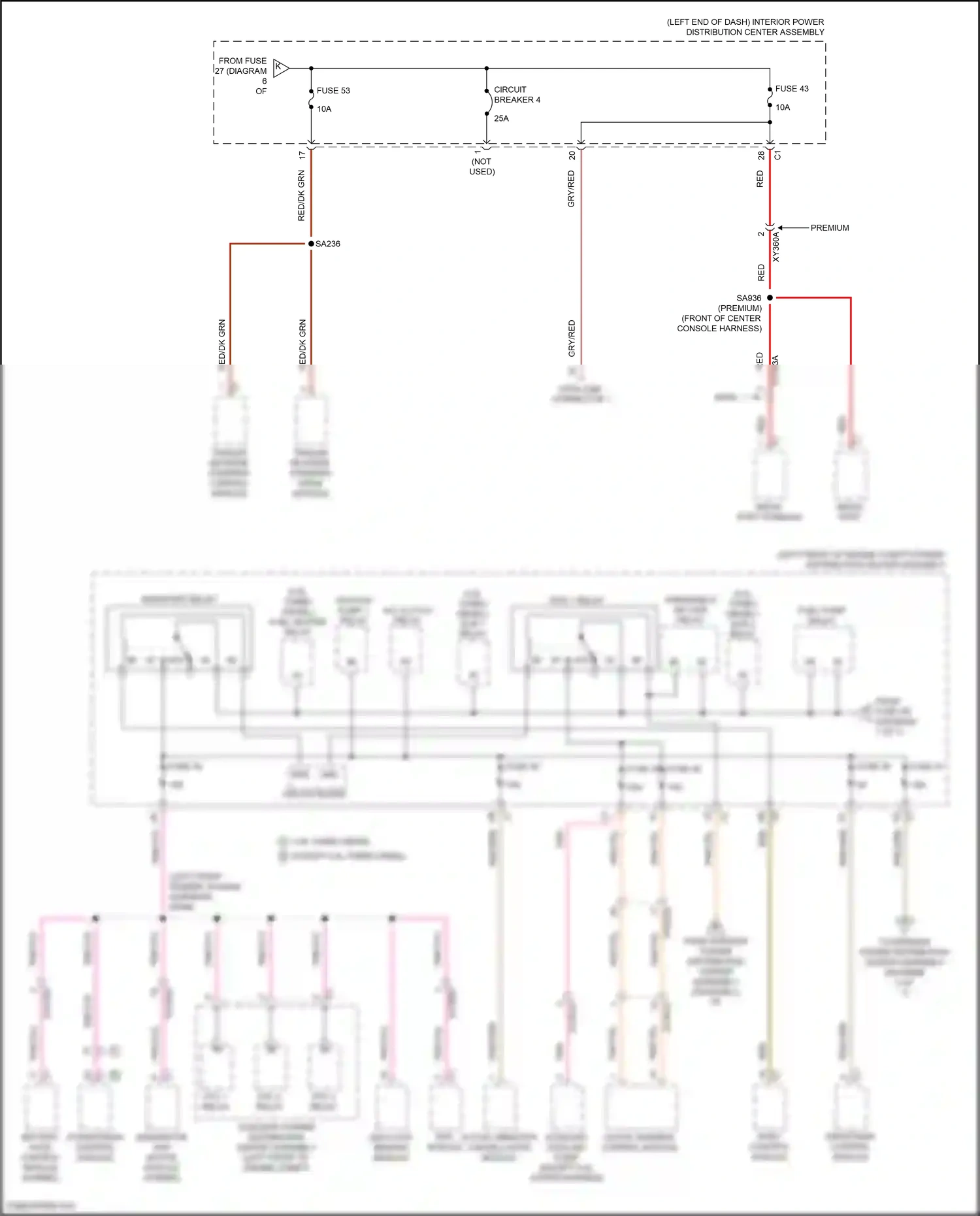 Wiring diagram red for RAM 1500 V (2018-2024) (50 of 109)