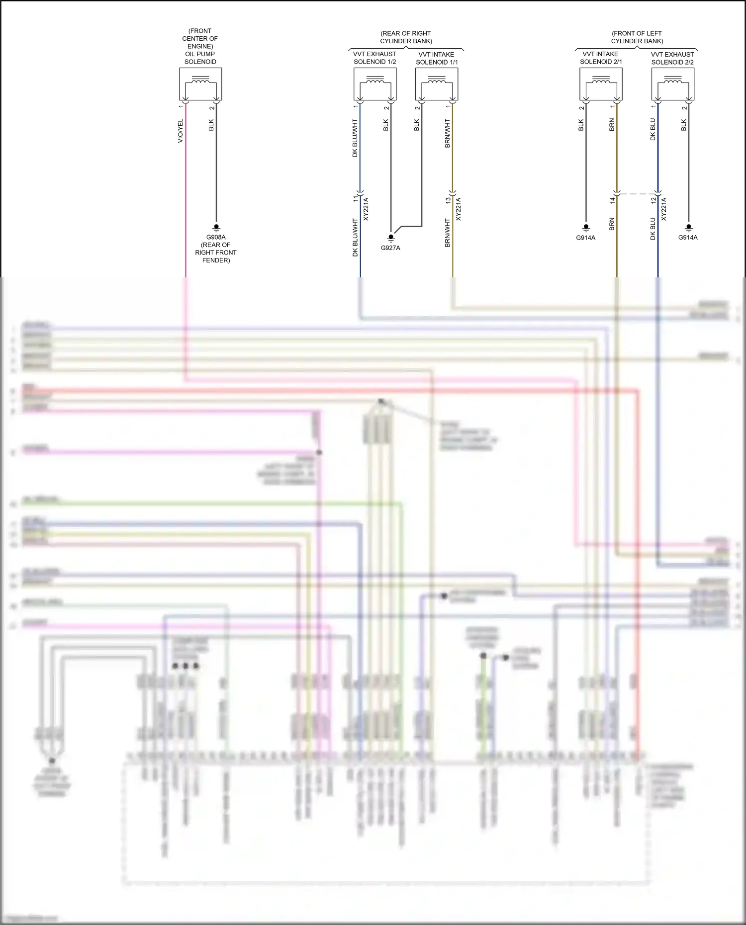 Wiring diagram vio/brn for RAM 1500 V (2018-2024) (28 of 38)