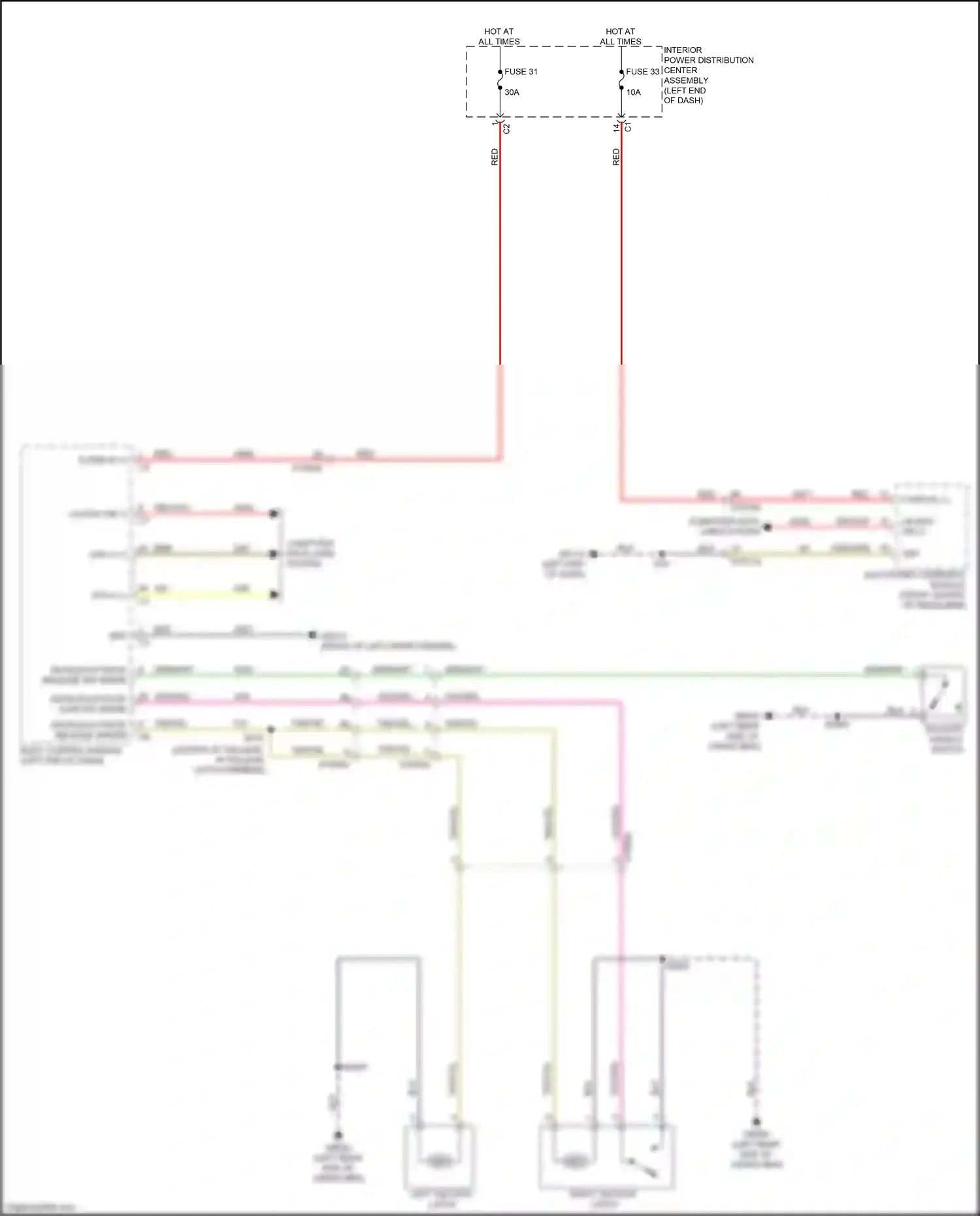 Wiring diagram vio/org for RAM 1500 V (2018-2024) (7 of 31)