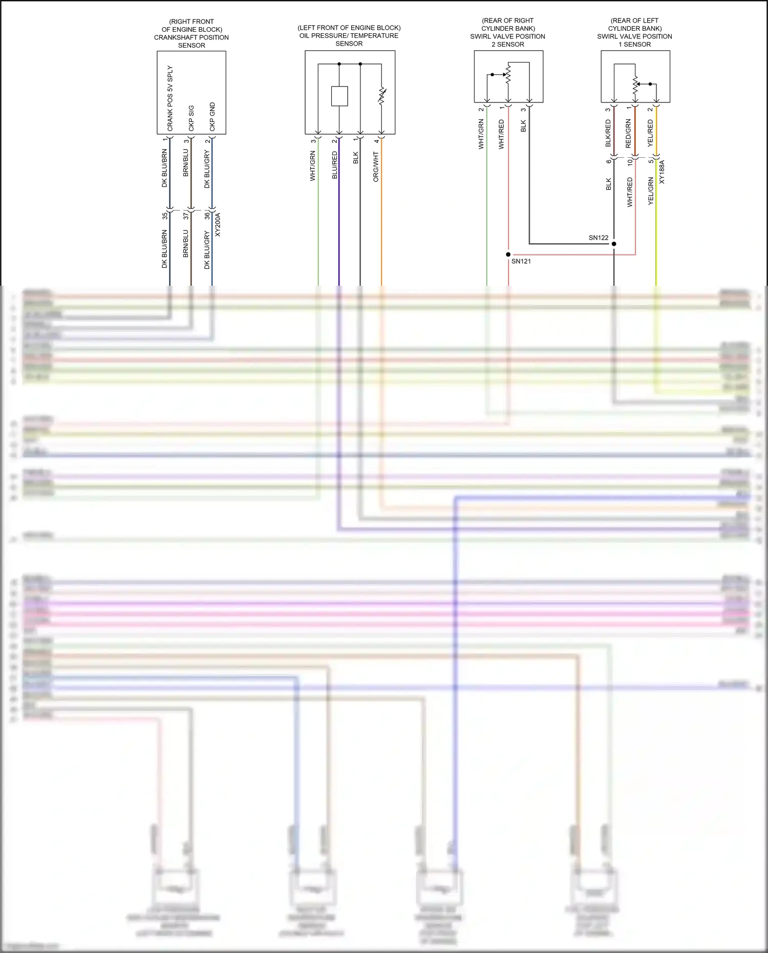 Wiring diagram wht/red for RAM 1500 V (2018-2024) (3 of 3)