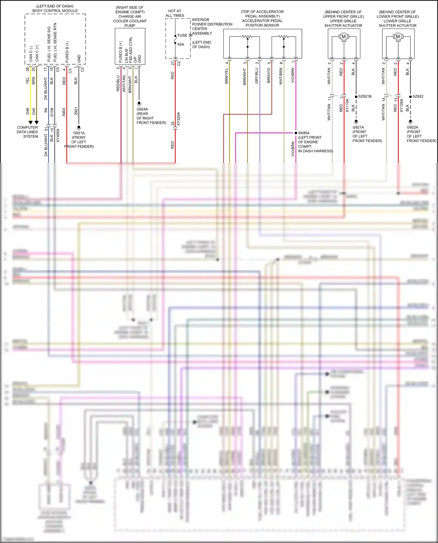 Wiring diagram wht/tan for RAM 1500 V (2018-2024) (23 of 24)