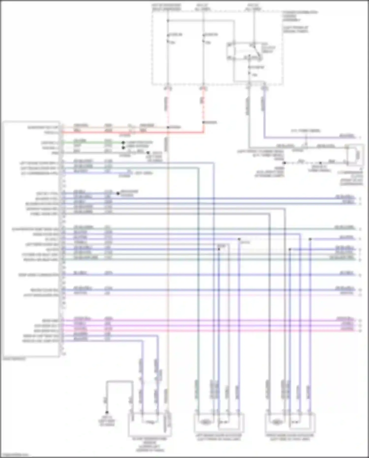 2500 RAM I facelift (2019-2024): Manual a/c circuit (1 of 4)