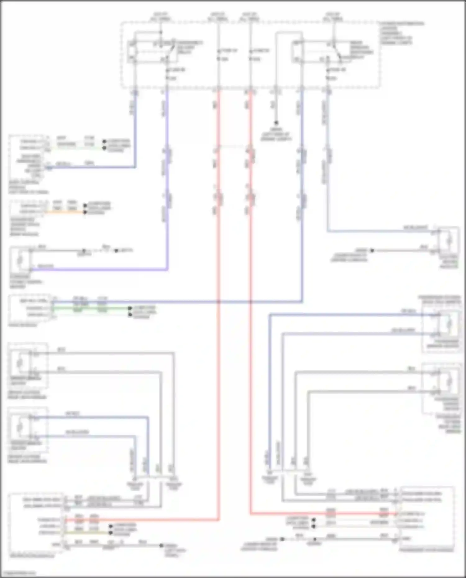 2500 RAM I facelift (2019-2024): Defoggers circuit