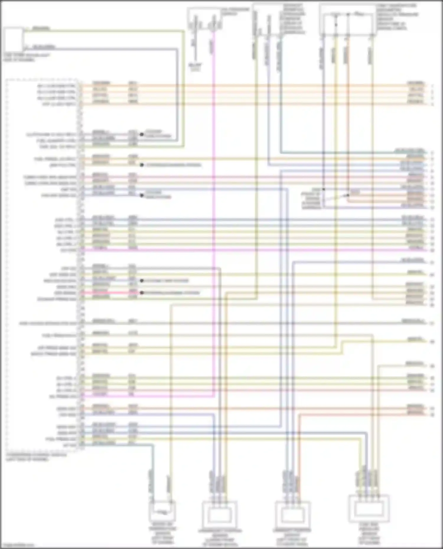 2500 RAM I facelift (2019-2024): Wiring diagram engine performance 6.7l turbo diesel (1 of 8)