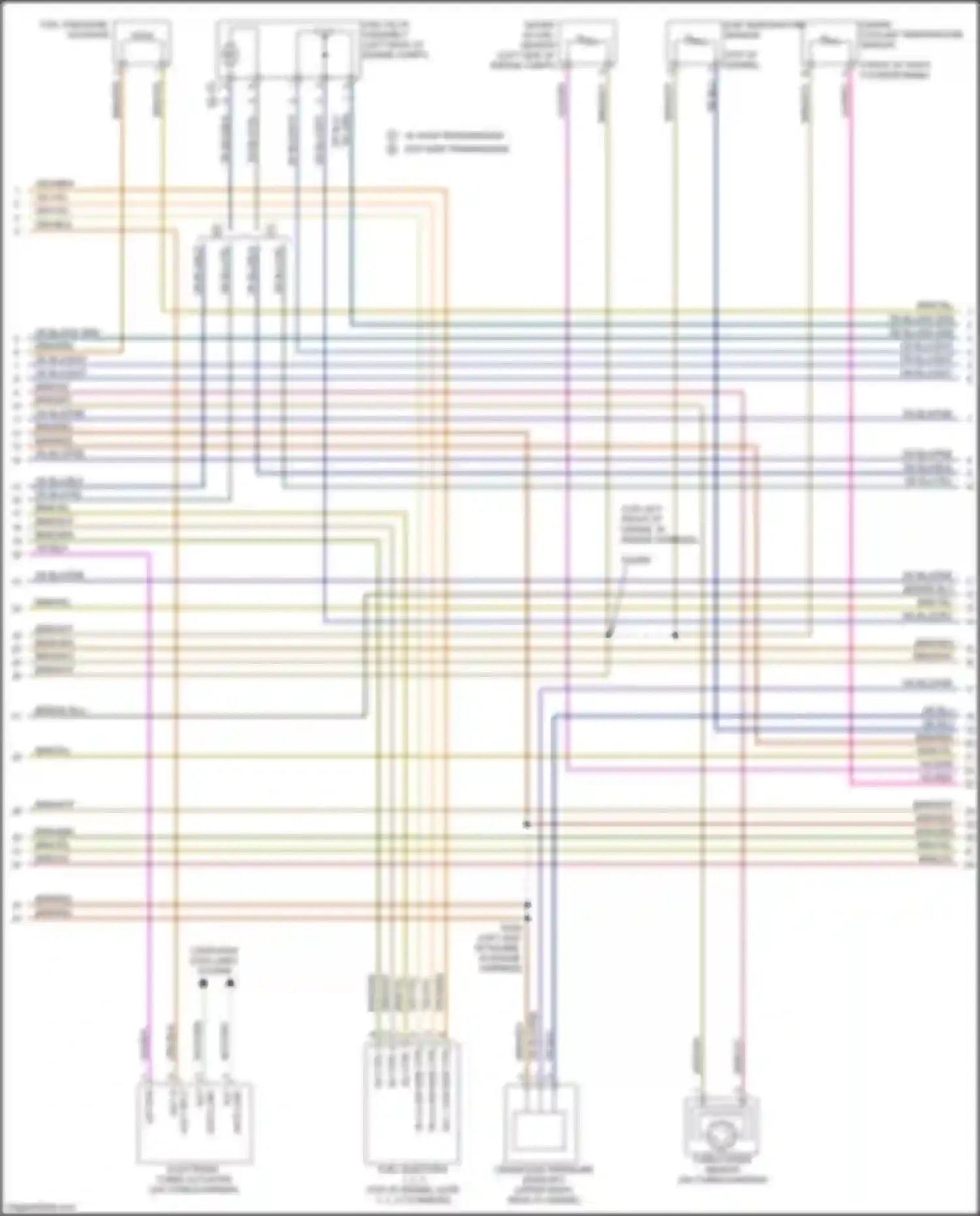 2500 RAM I facelift (2019-2024): Wiring diagram engine performance 6.7l turbo diesel (2 of 8)