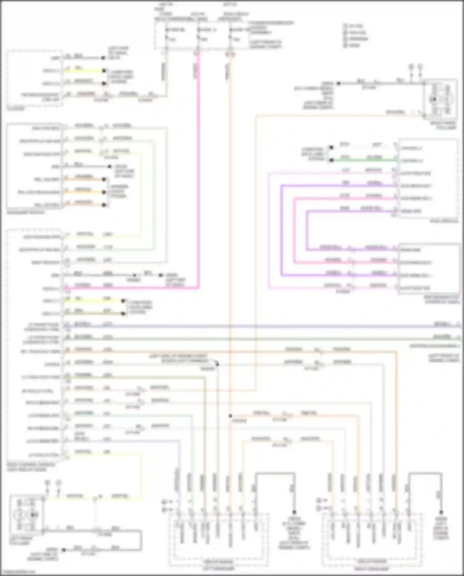 2500 RAM I facelift (2019-2024): Headlights circuit