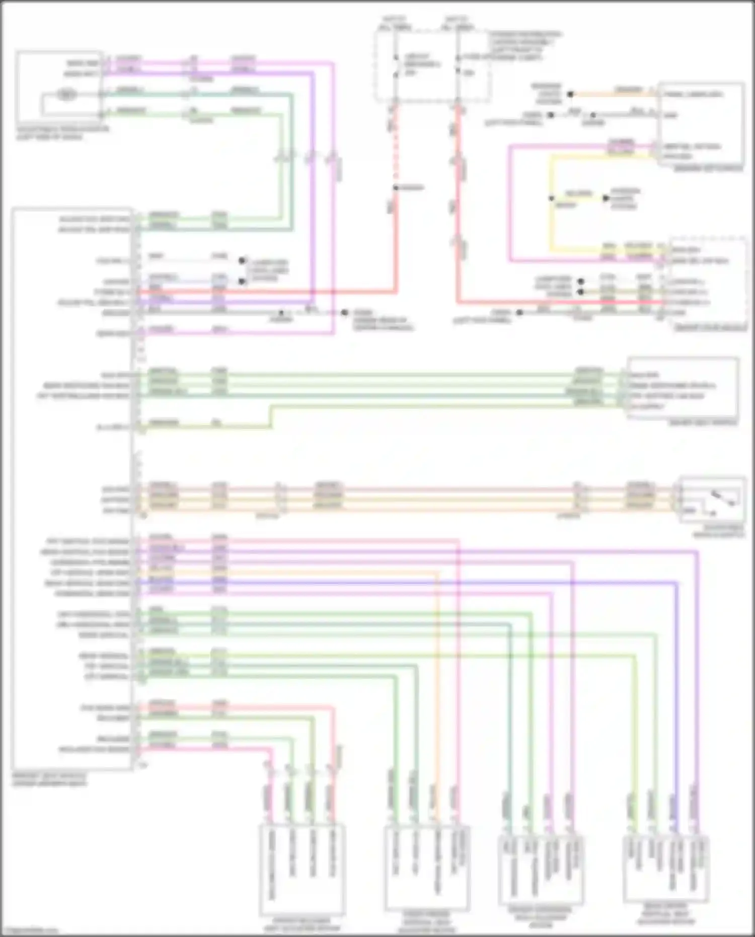 2500 RAM I facelift (2019-2024): Memory seat circuit