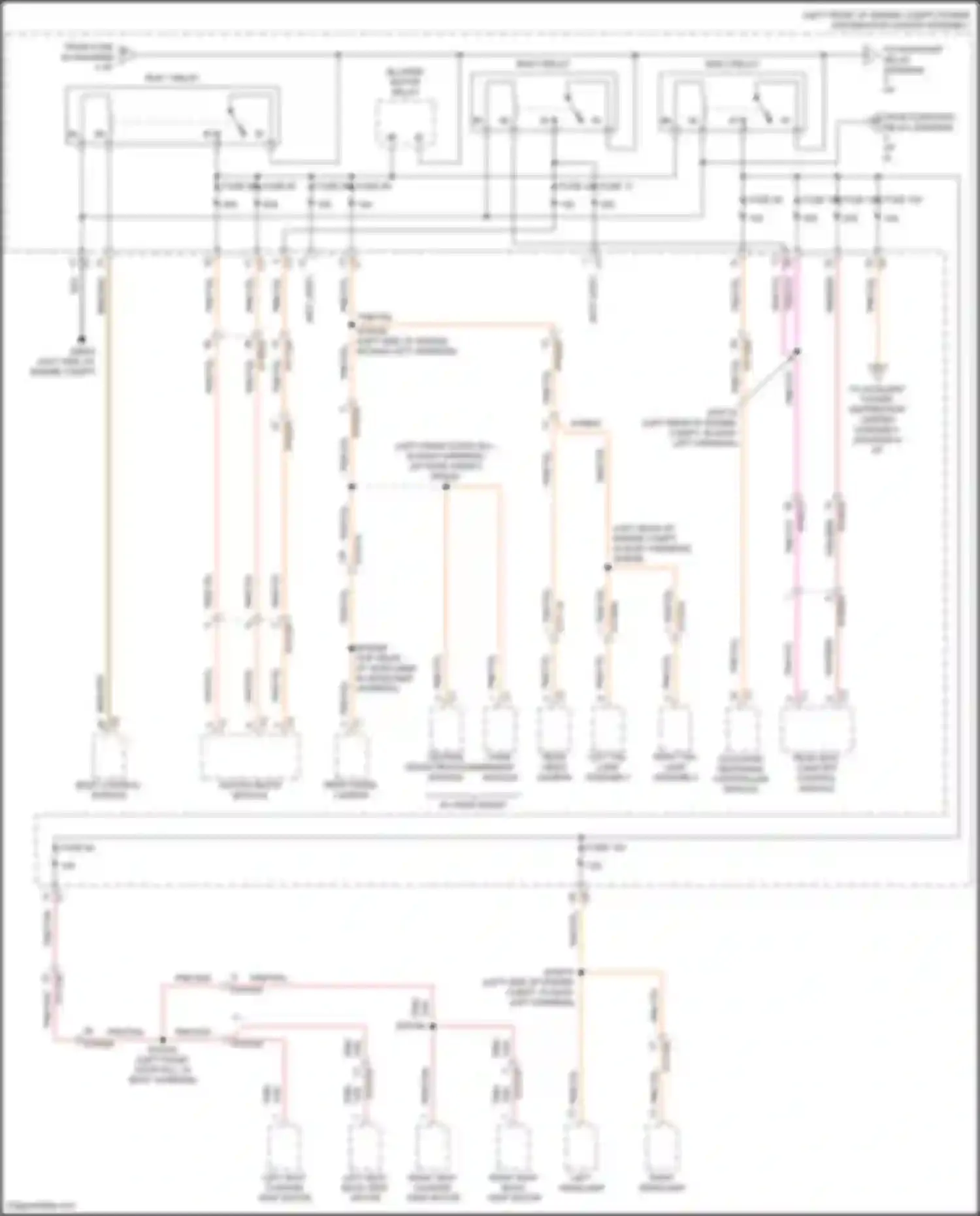 2500 RAM I facelift (2019-2024): Power distribution circuit (4 of 9)