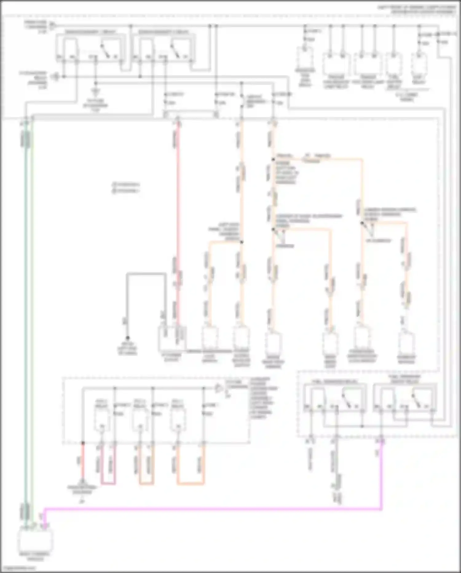 2500 RAM I facelift (2019-2024): Power distribution circuit (6 of 9)