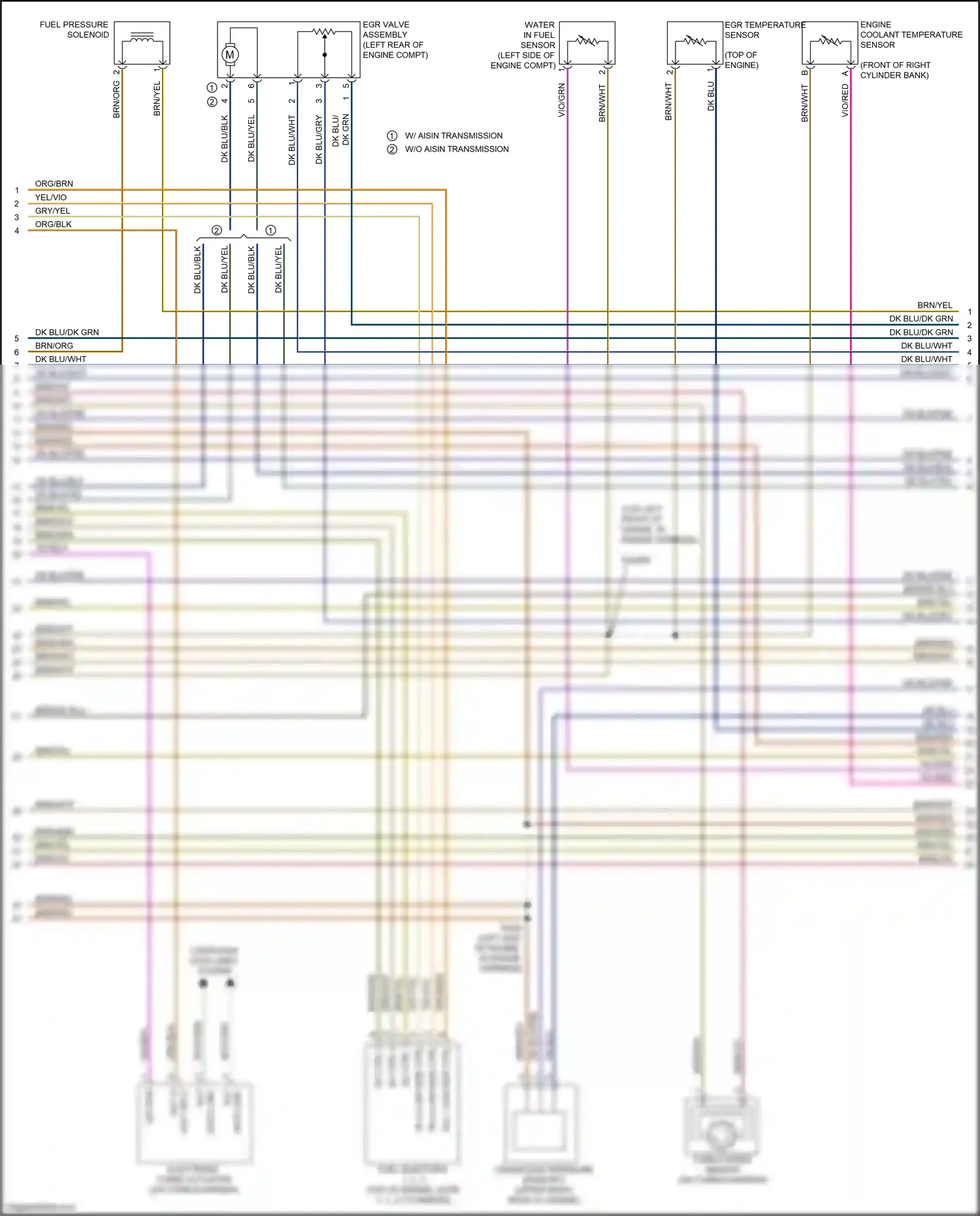 RAM 2500 I facelift (2019-2024) computer data lines system wiring diagram  (96 of 107)