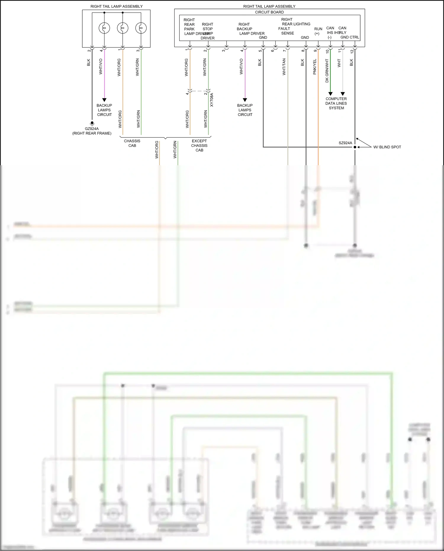 RAM 2500 I facelift (2019-2024) computer data lines system wiring diagram  (6 of 107)