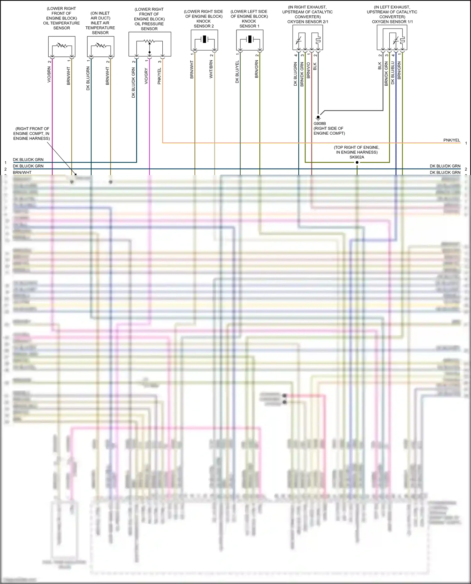 RAM 2500 I facelift (2019-2024) powertrain control module wiring diagram  (19 of 23)