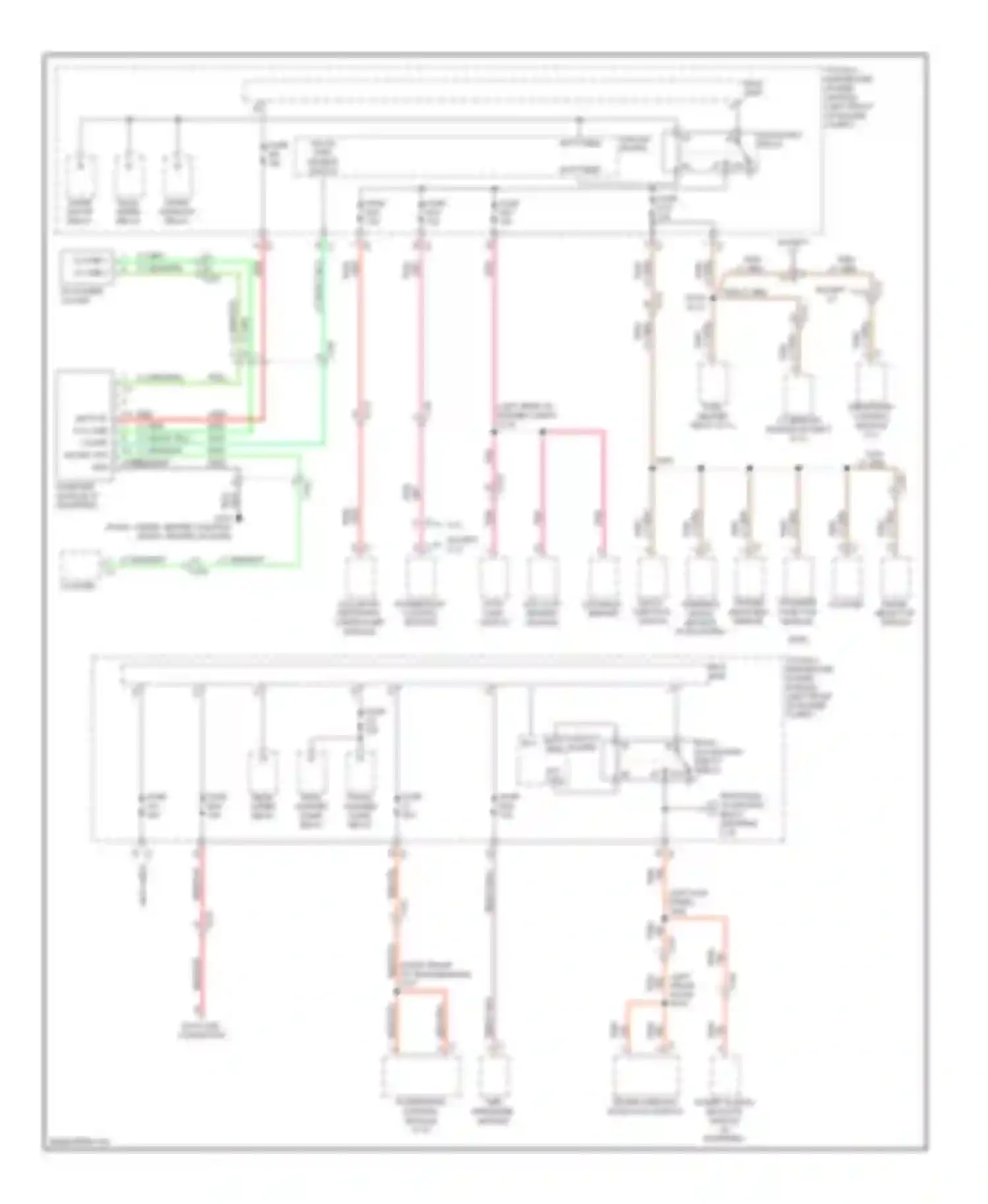 Cab & Chassis 3500 HD RAM  (2012-2012): Power distribution circuit (4 of 4)