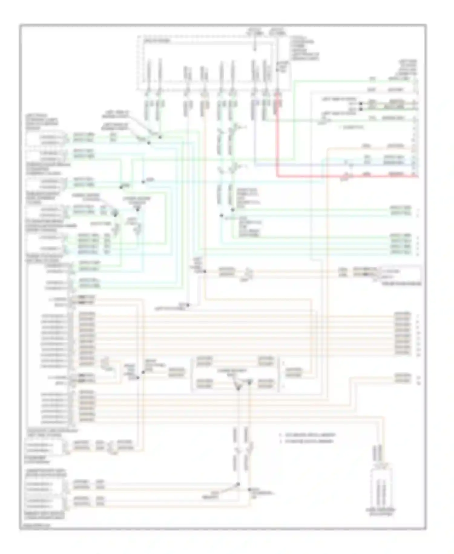 Wiring diagram passenger door module for RAM Cab & Chassis 3500 HD  (2012-2012) (3 of 10)