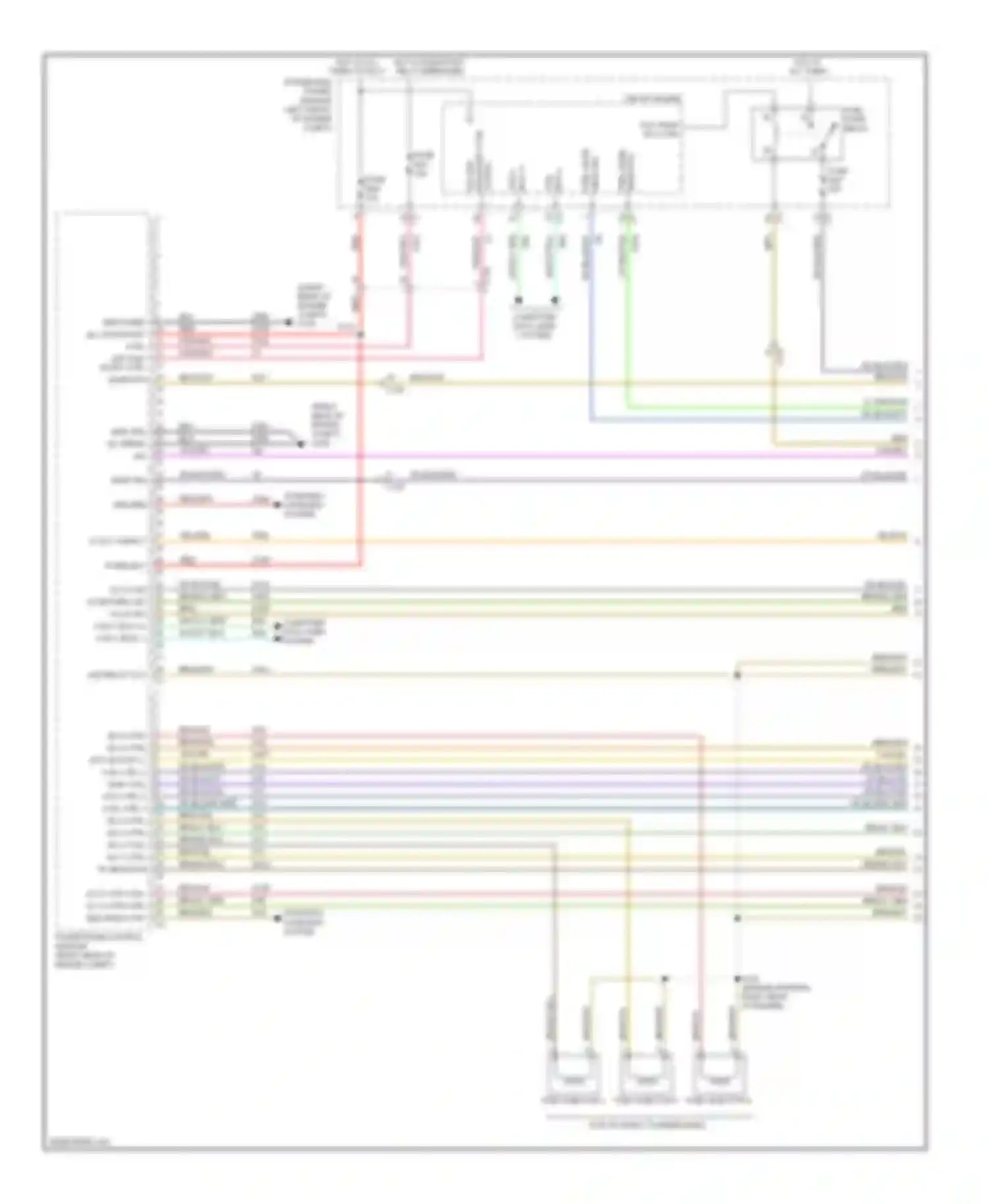 Pickup 1500 RAM  (2011-2012): Wiring diagram engine performance 3.7l (1 of 5)