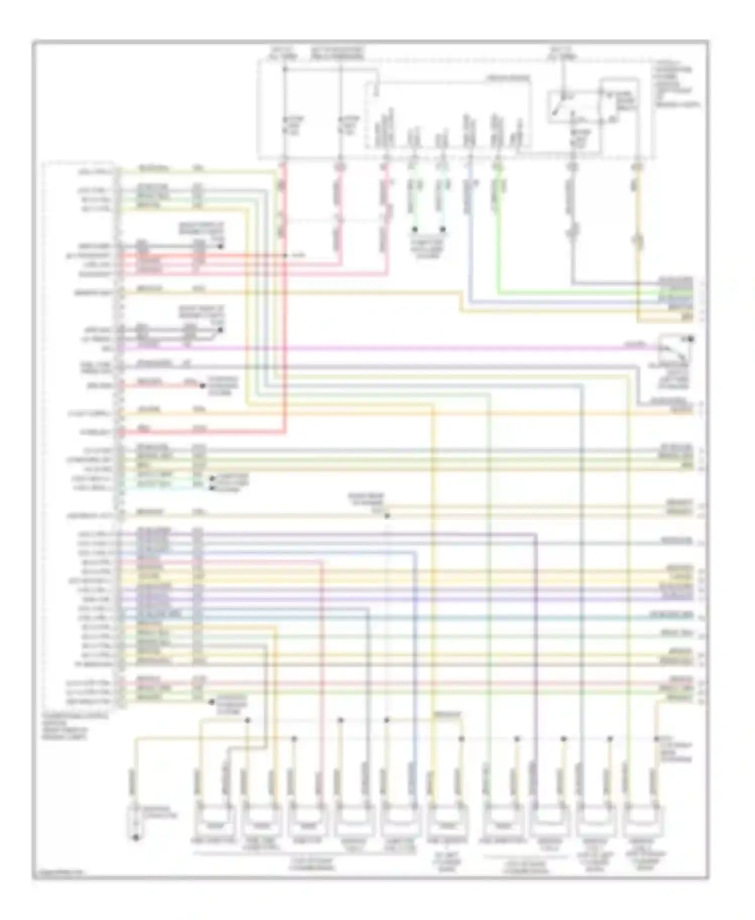 Pickup 1500 RAM  (2011-2012): Wiring diagram engine performance 4.7l flex fuel (1 of 5)