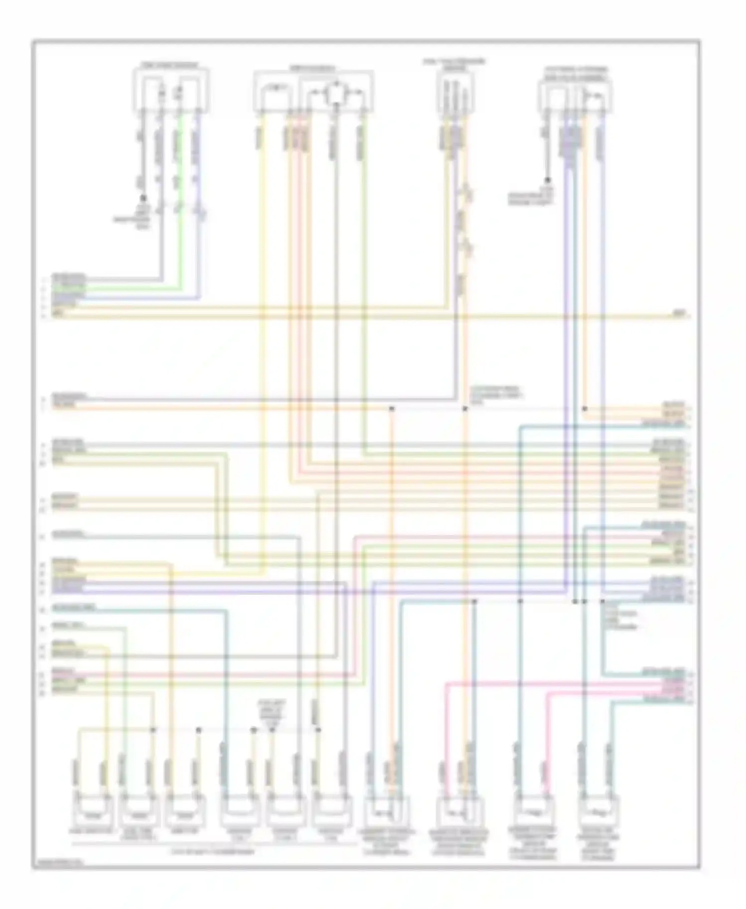 Pickup 1500 RAM  (2011-2012): Wiring diagram engine performance 4.7l flex fuel (2 of 5)