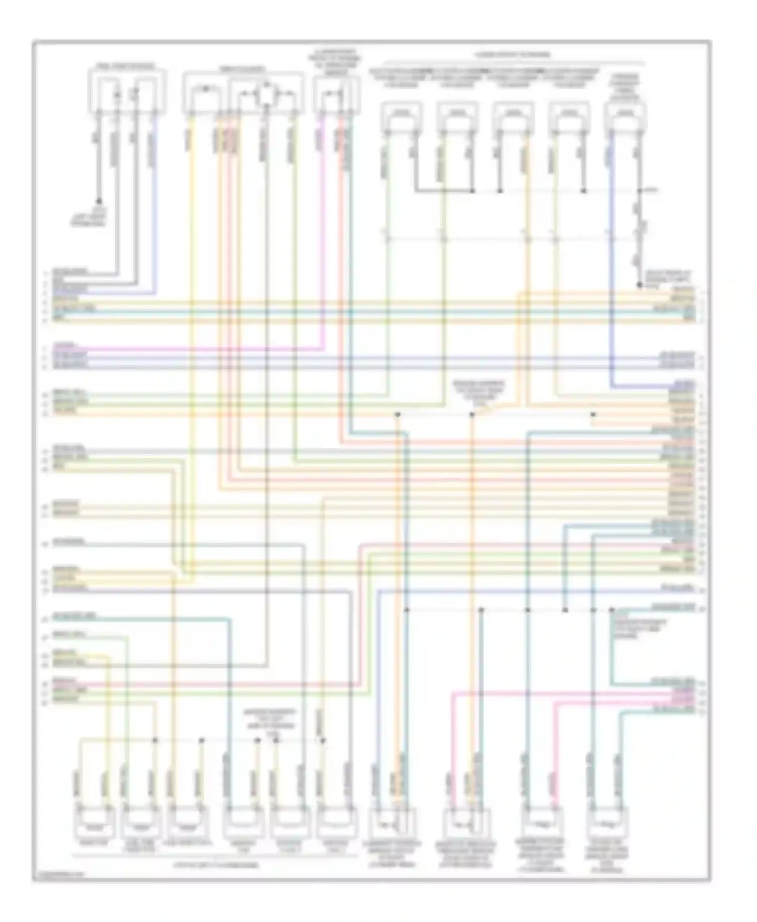 Pickup 1500 RAM  (2011-2012): Wiring diagram engine performance 5.7l (2 of 5)