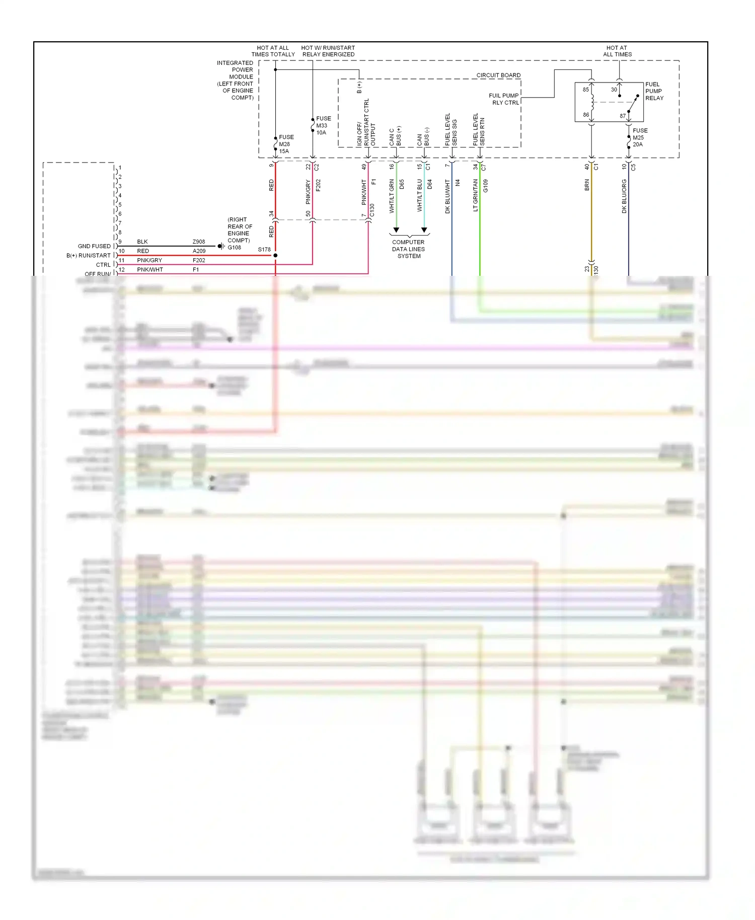 RAM Pickup 1500  (2011-2012) computer data lines system wiring diagram  (9 of 53)
