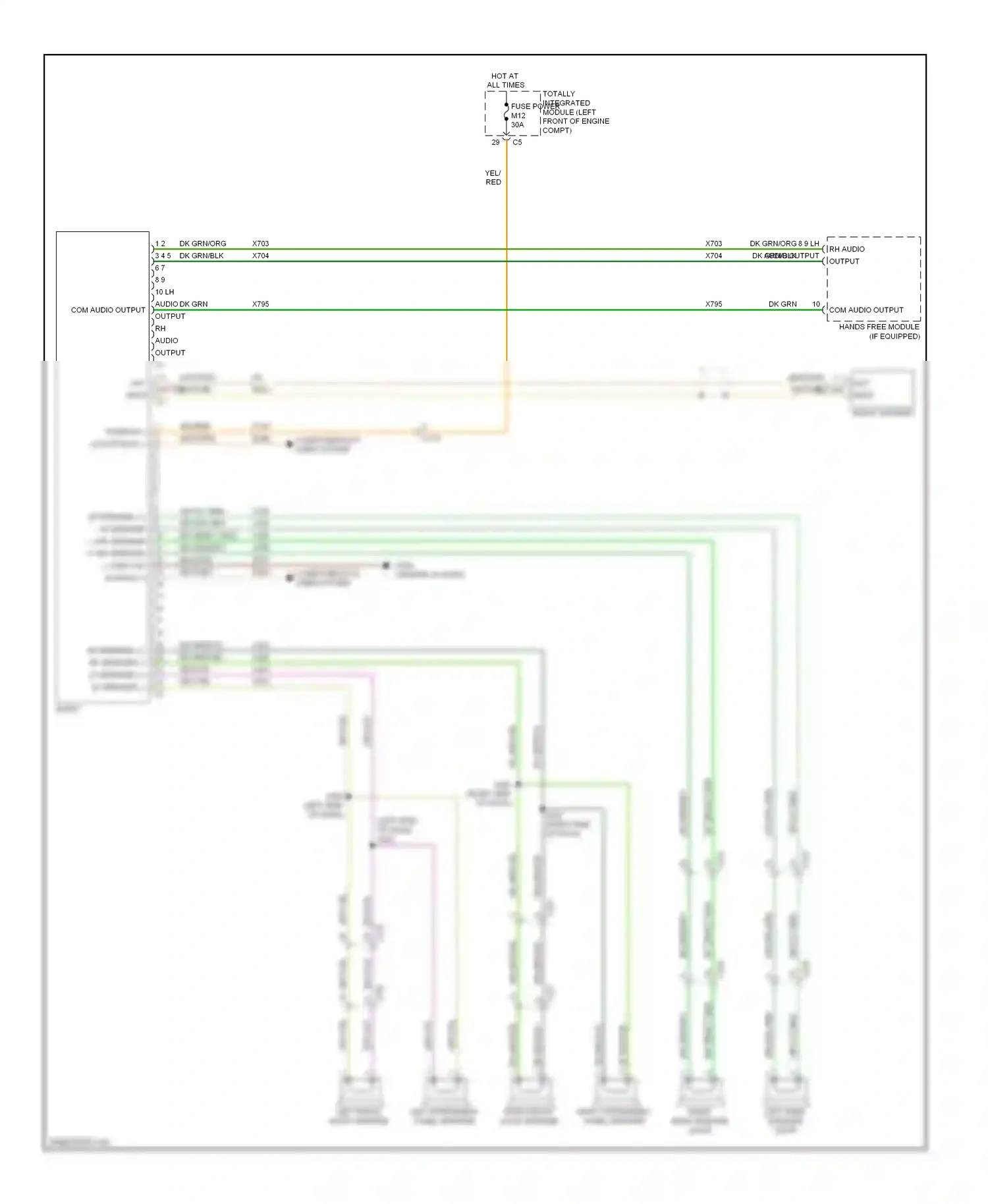 RAM Pickup 1500  (2011-2012) computer data lines system wiring diagram  (31 of 53)