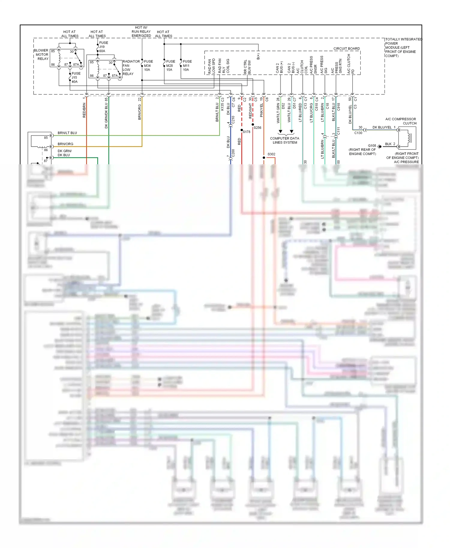 RAM Pickup 1500  (2011-2012) computer data lines system wiring diagram  (3 of 53)