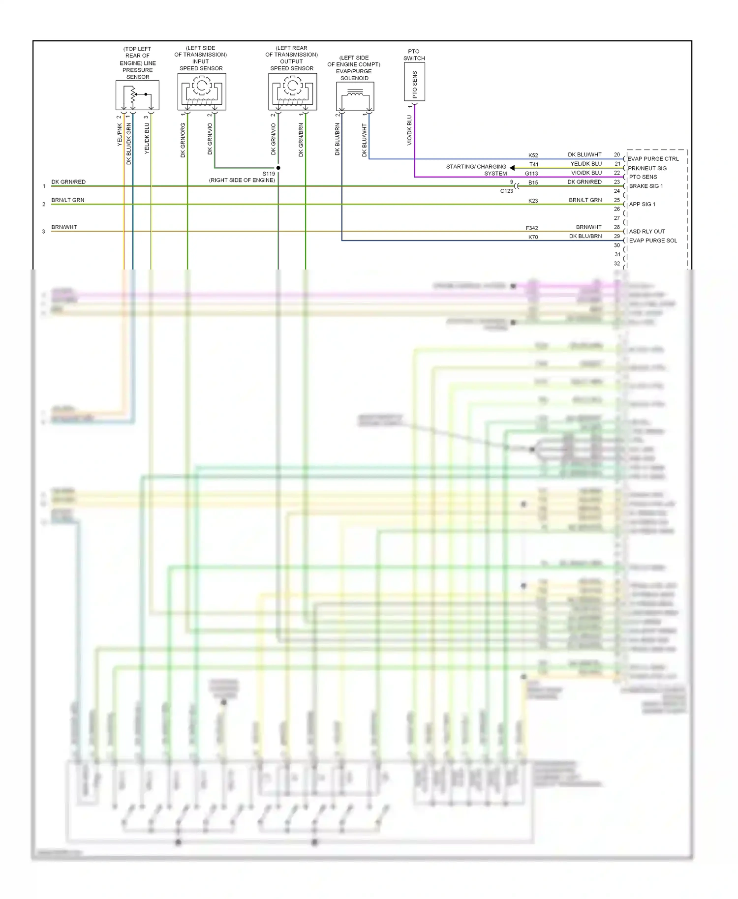 RAM Pickup 1500  (2011-2012) trans ctrl out wiring diagram  (3 of 3)