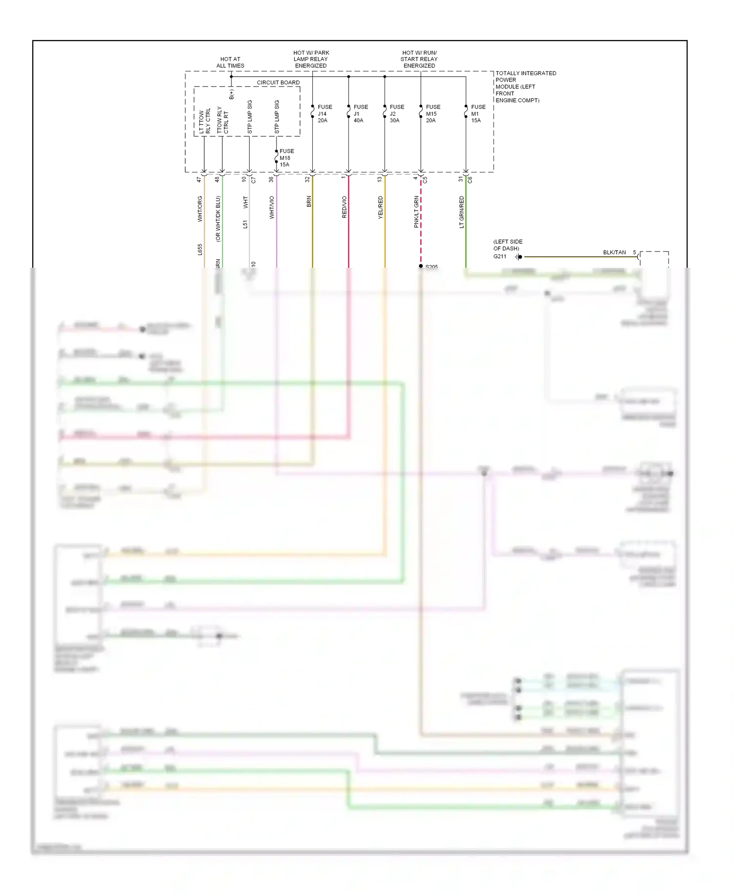 RAM Pickup 1500  (2011-2012) wireless ignition node wiring diagram  (4 of 4)